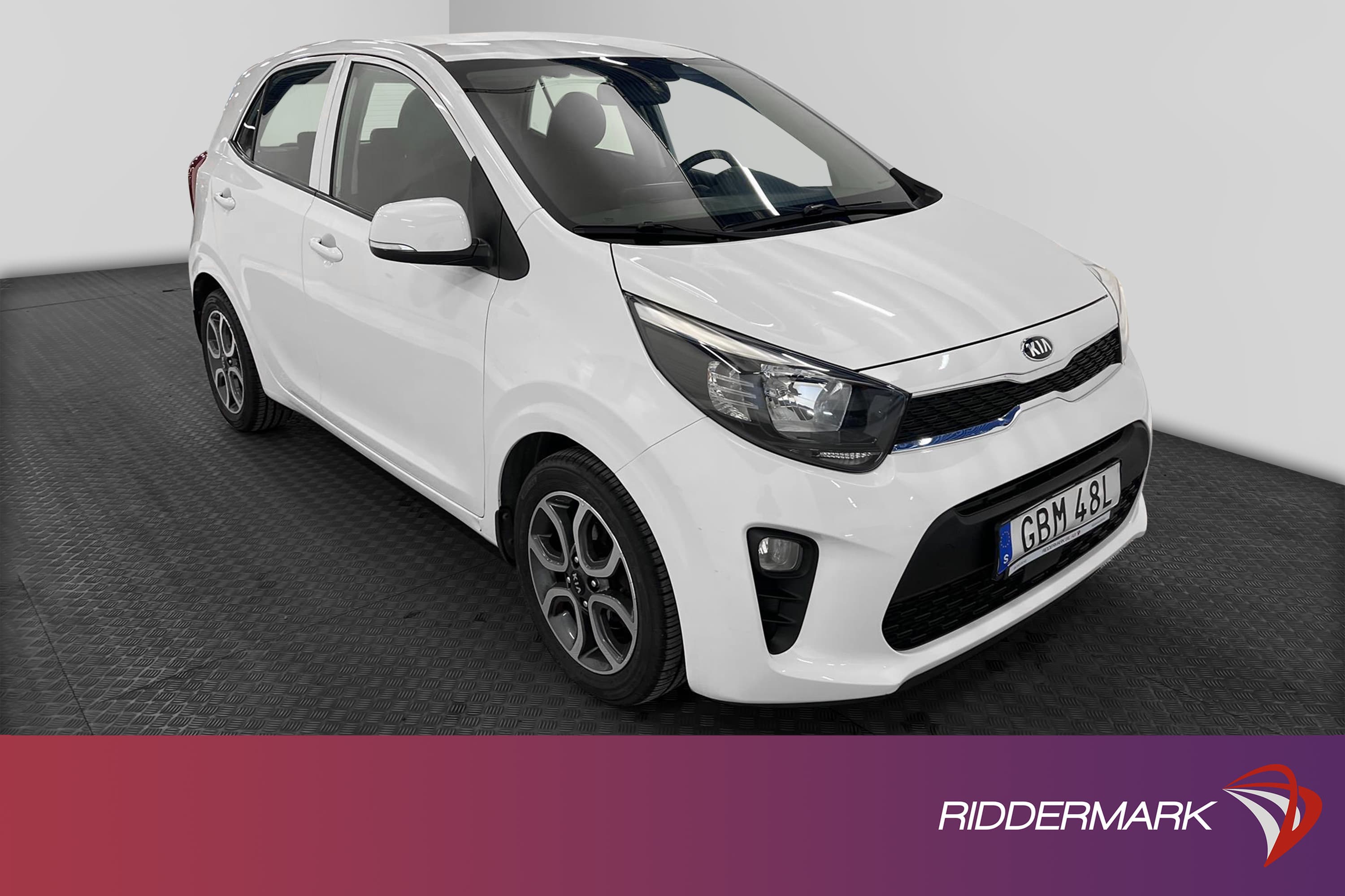 Kia Picanto 1.25 MPI Automat 84hk Kamera Carplay 0,66l/mil
