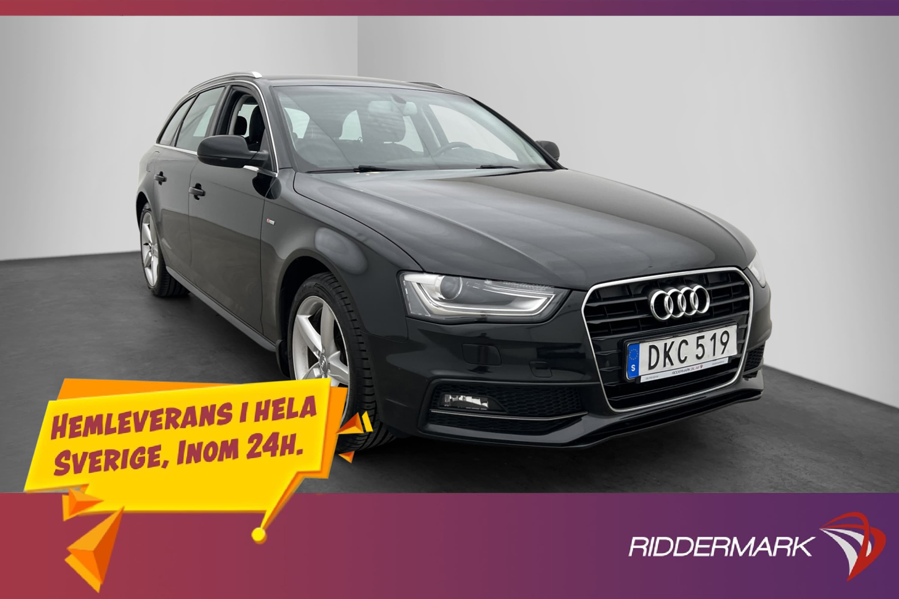 Audi A4 Avant 2.0  TDI 150hk S-Line Sensorer Bluetooth