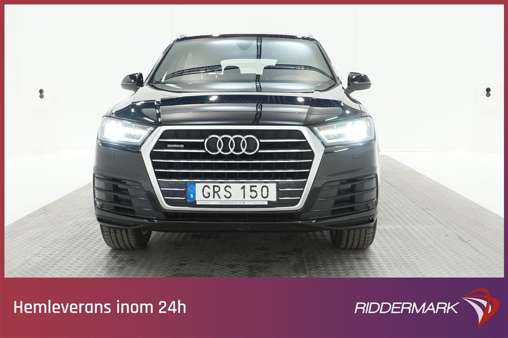 Audi Q7 3.0 TDI 272hk quattro S-Line Cockpit 7-sits GPS BOSEexteriör