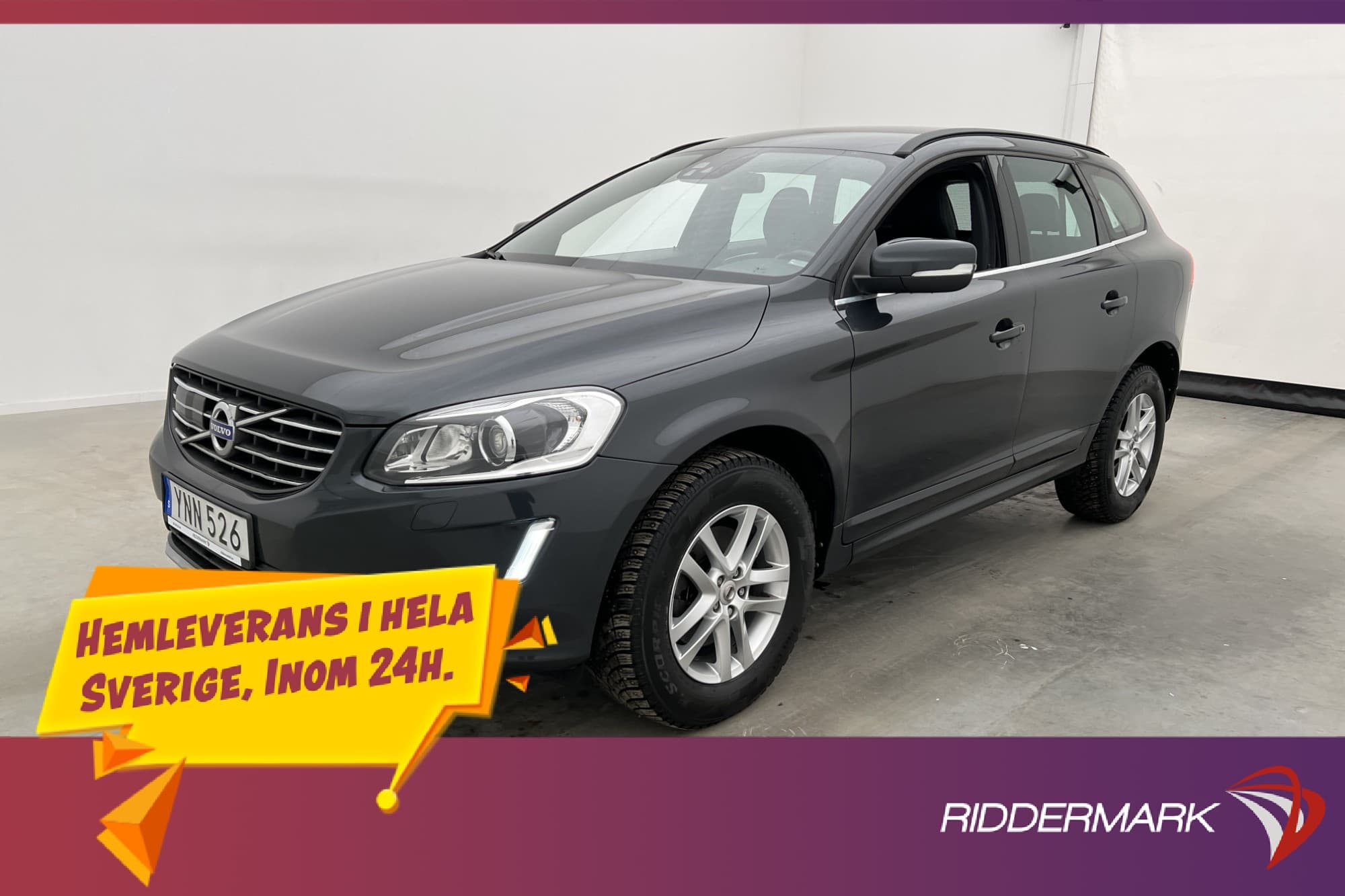 Volvo XC60 D4 AWD Classic VOC Värm Drag Sensorer Rattvärme 