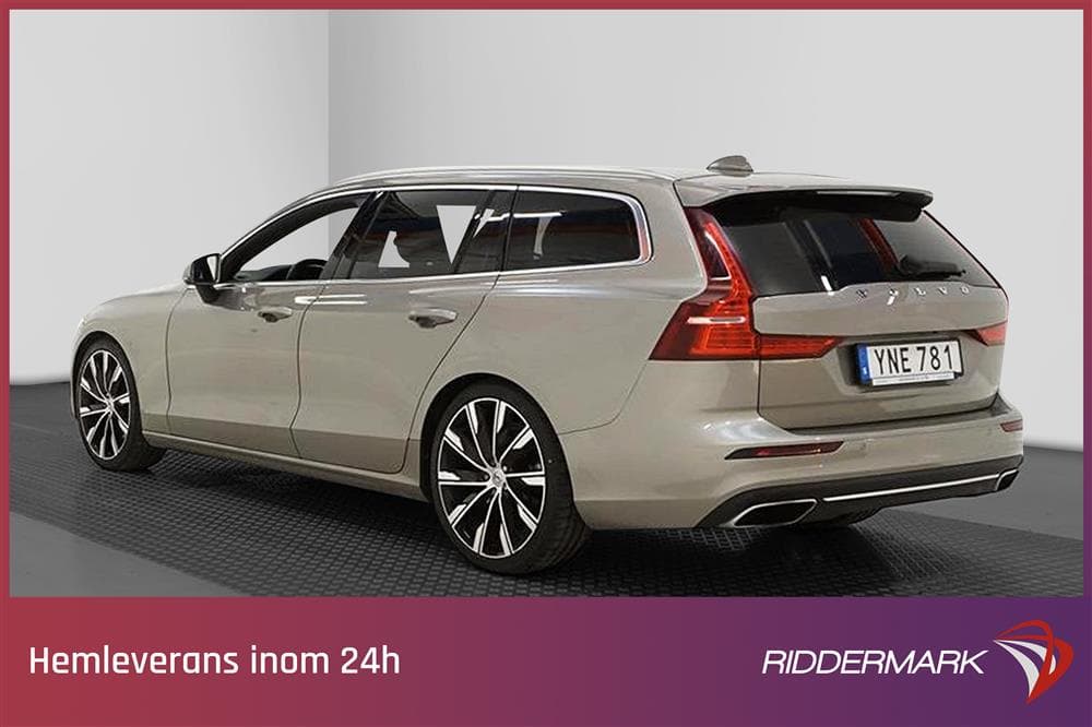 Volvo V60 T6 310hk AWD Inscription Pano Drag H/K 0.61l/milexteriör