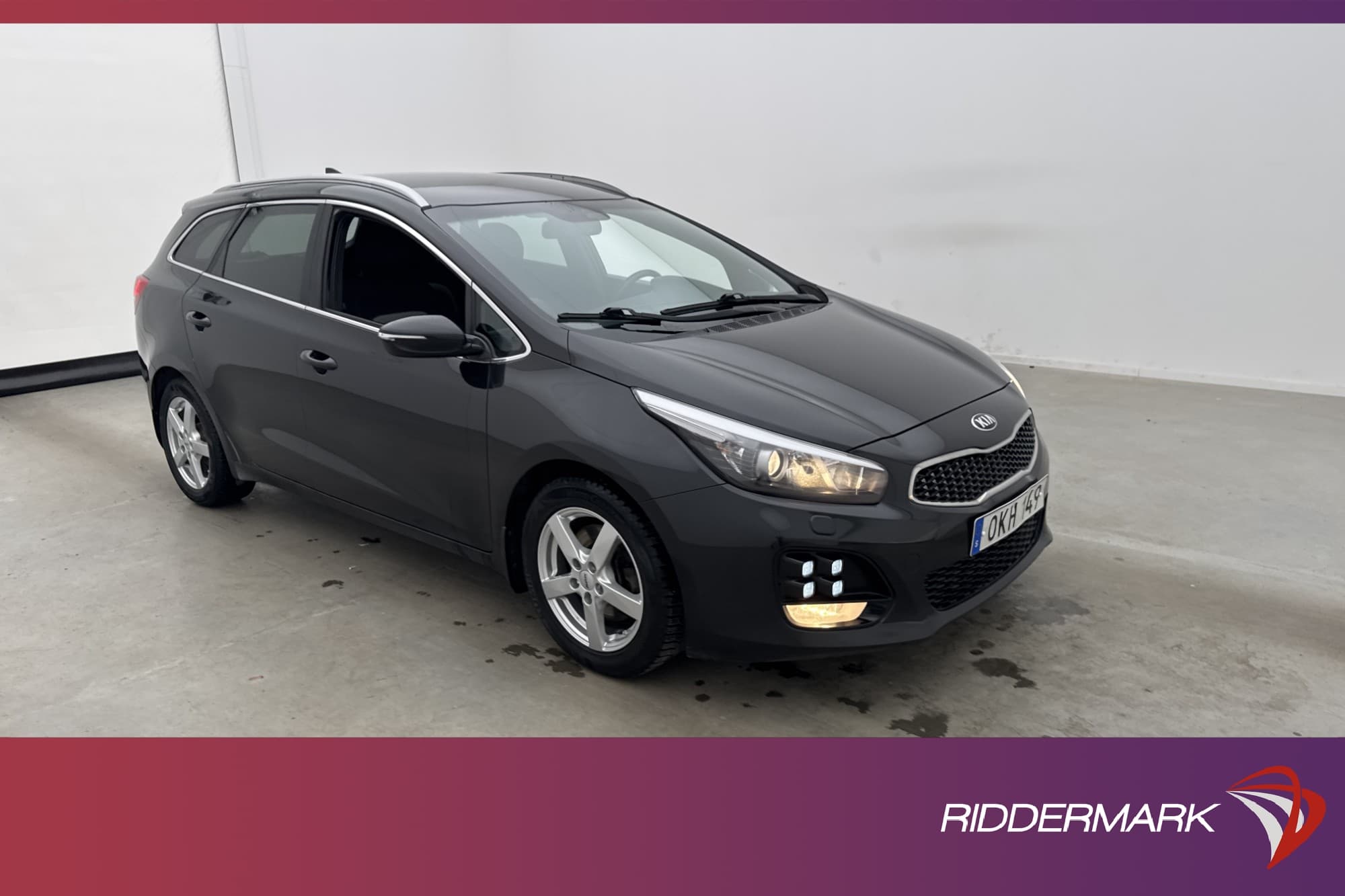 Kia Ceed SW 1.6 CRDi 136hk GT-Line M&K-Värmare Sensorer Navi
