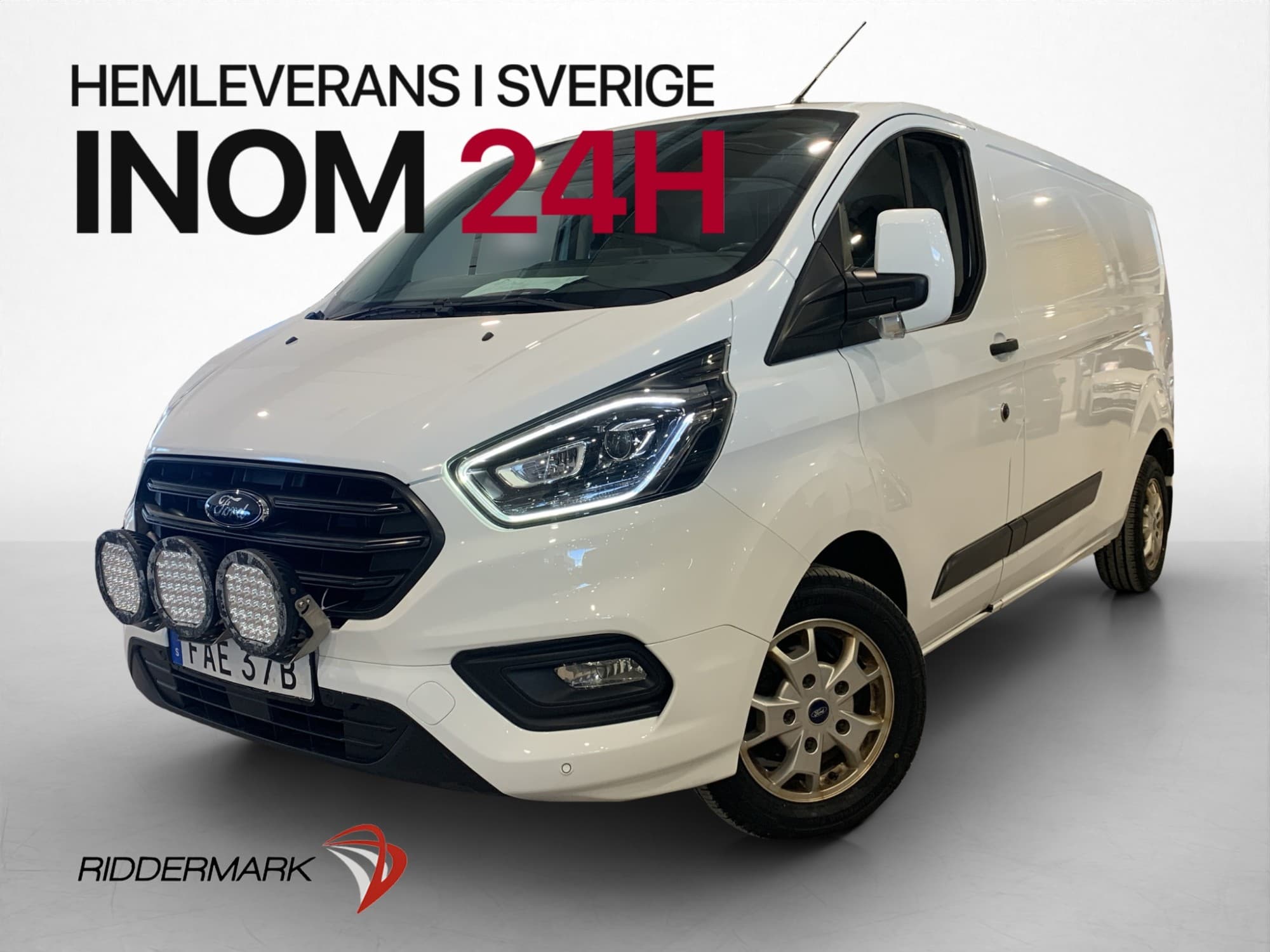 Ford Transit Custom 300 L2 Värmare B-Kamera Drag CarPlay