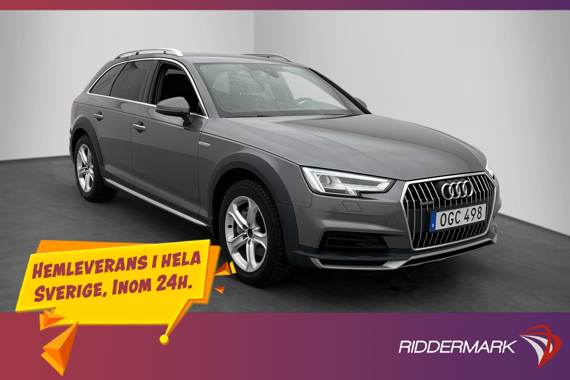 Audi A4 Allroad 2.0 TDI Q Värmare P-Sensorer Ambient Drag