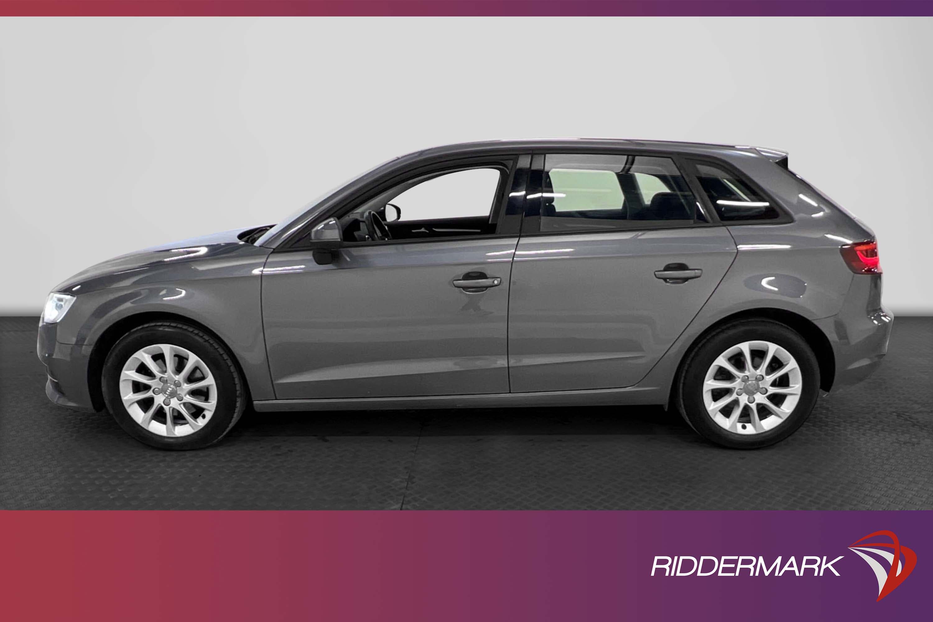 Audi A3 1.4 TFSI 122hk Sportback Xenon Farthållare Få ägare