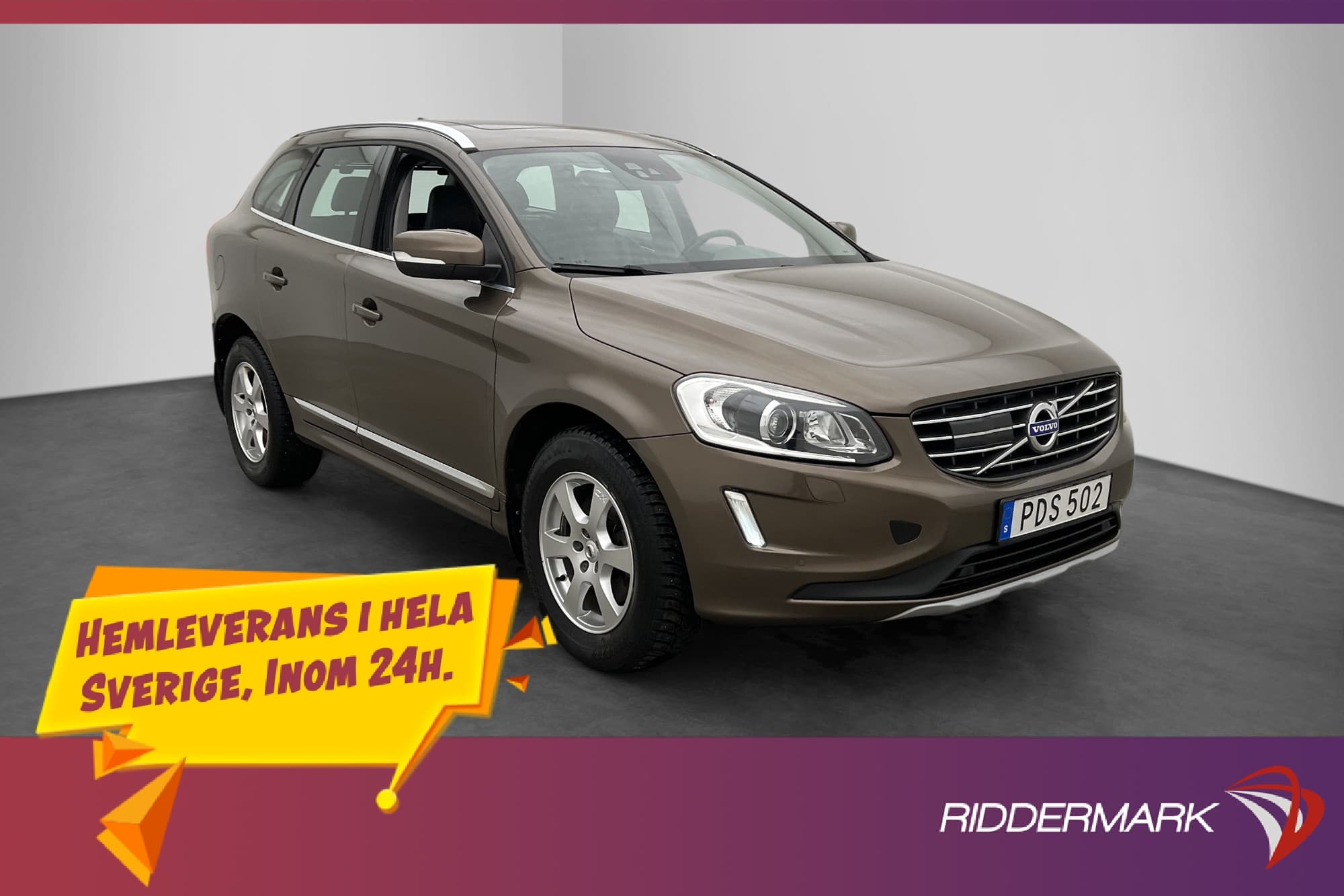 Volvo XC60 D4 AWD 190hk Classic Summum Pano Värm VoC 1-Ägare