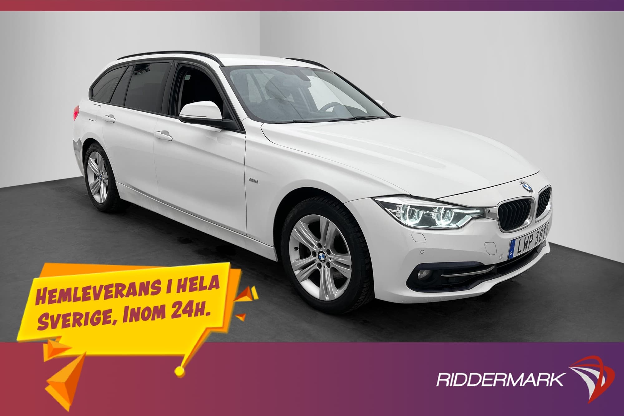 BMW 320 d xDrive 190hk Sport line HiFi Drag Rattvärme M-Ratt