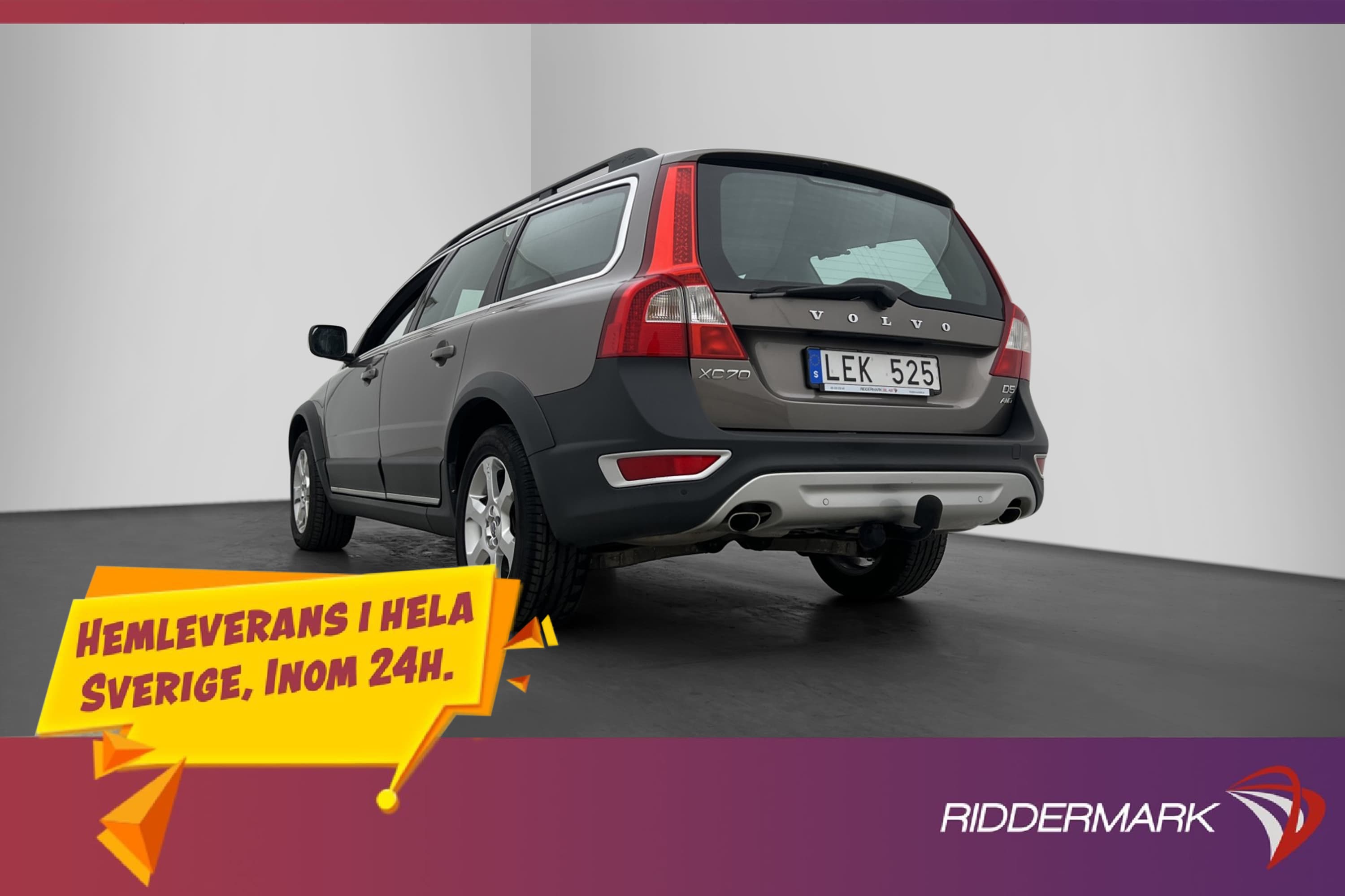 Volvo XC70 D5 205hk AWD Summum D-Värm M-Värm Drag Skinn
