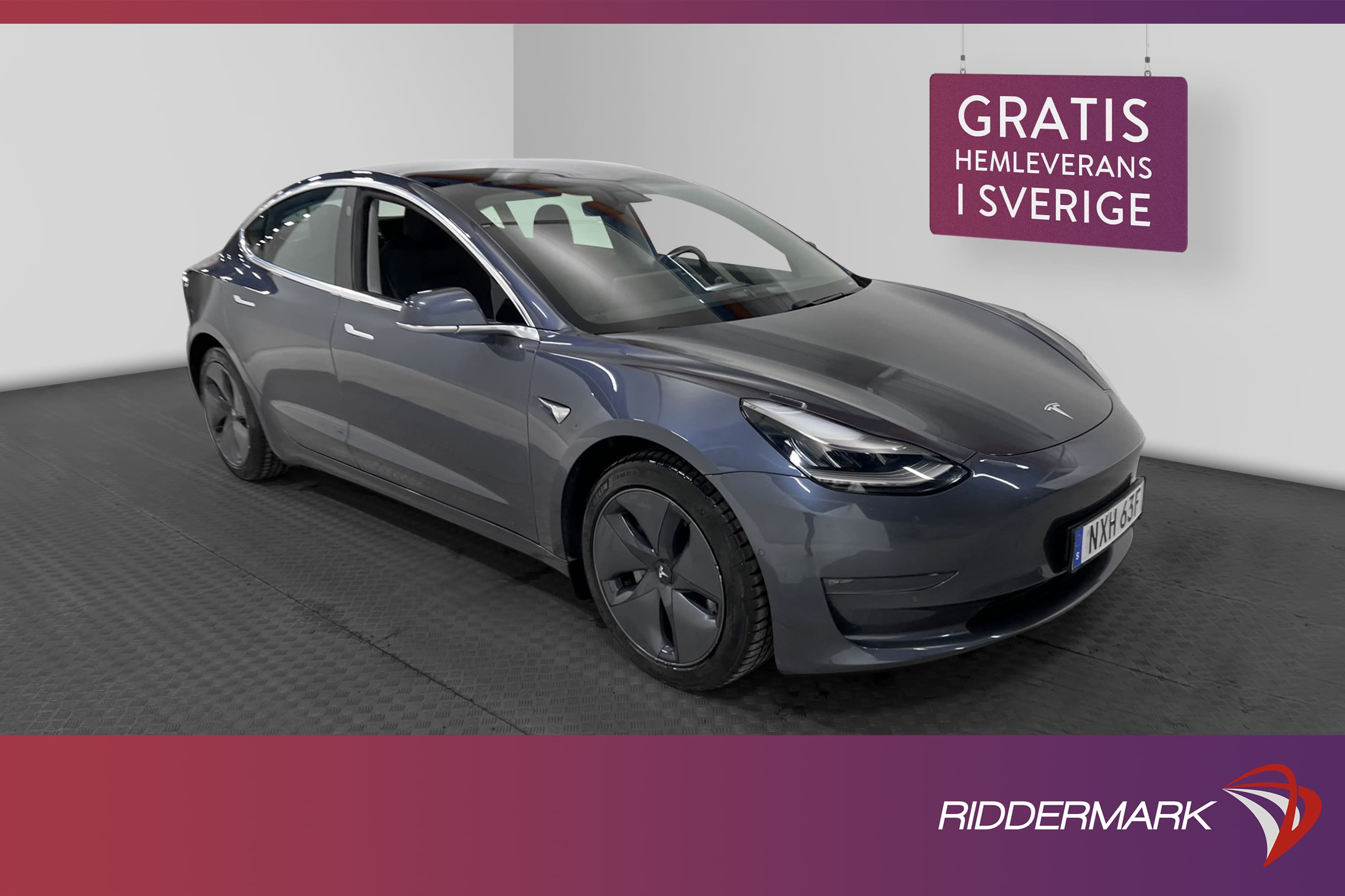 Tesla Model 3 Long Range AWD 440hk