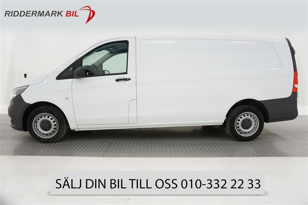 Mercedes Vito 111 CDI 3-sits Lång Värmare Nyserv Drag Moms 