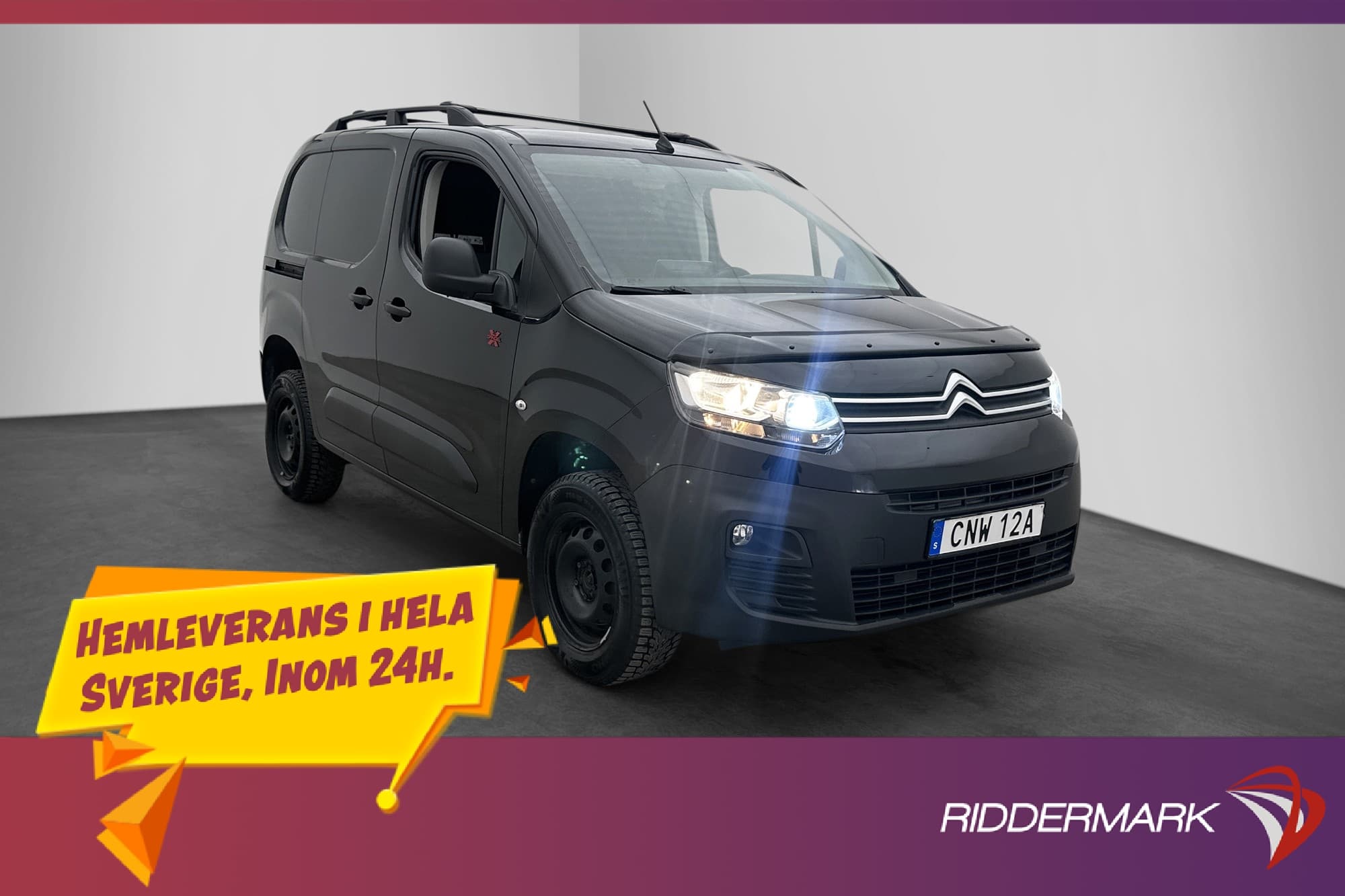 Citroën Berlingo Van 600 1.5 131hk 4x4 Värmare Dragkrok MOMS