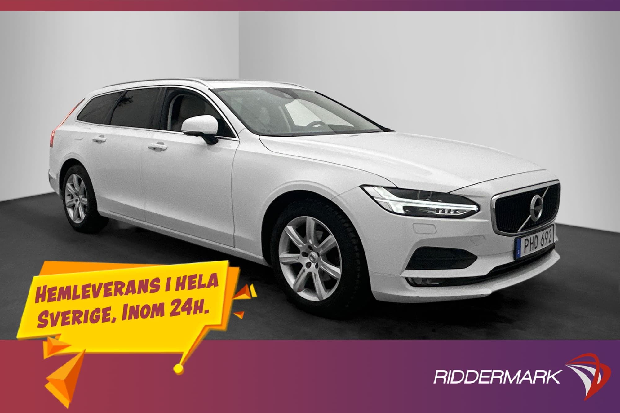 Volvo V90 D4 190hk Momentum Värmare Pano 360° VOC Navi Drag