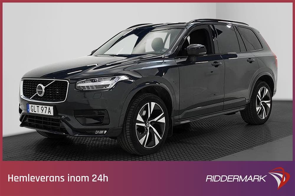 Volvo XC90 B5 235hk AWD R-Design 7-Sits D-Värm VOC Pano H/Kexteriör