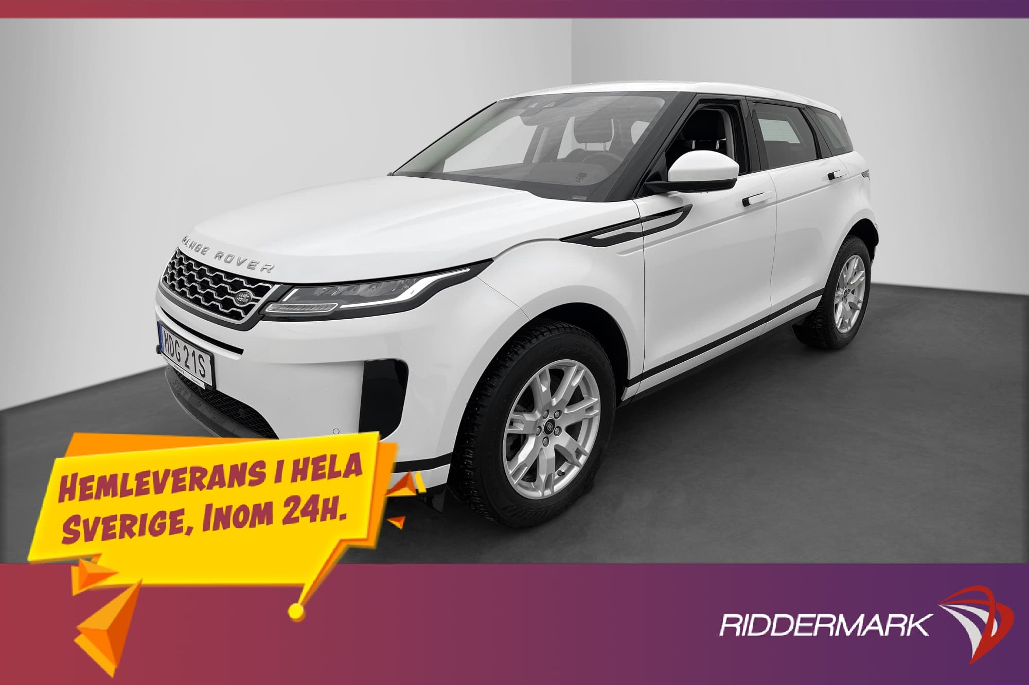 Land Rover Range Rover Evoque D180 AWD Värmare Drag Skinn