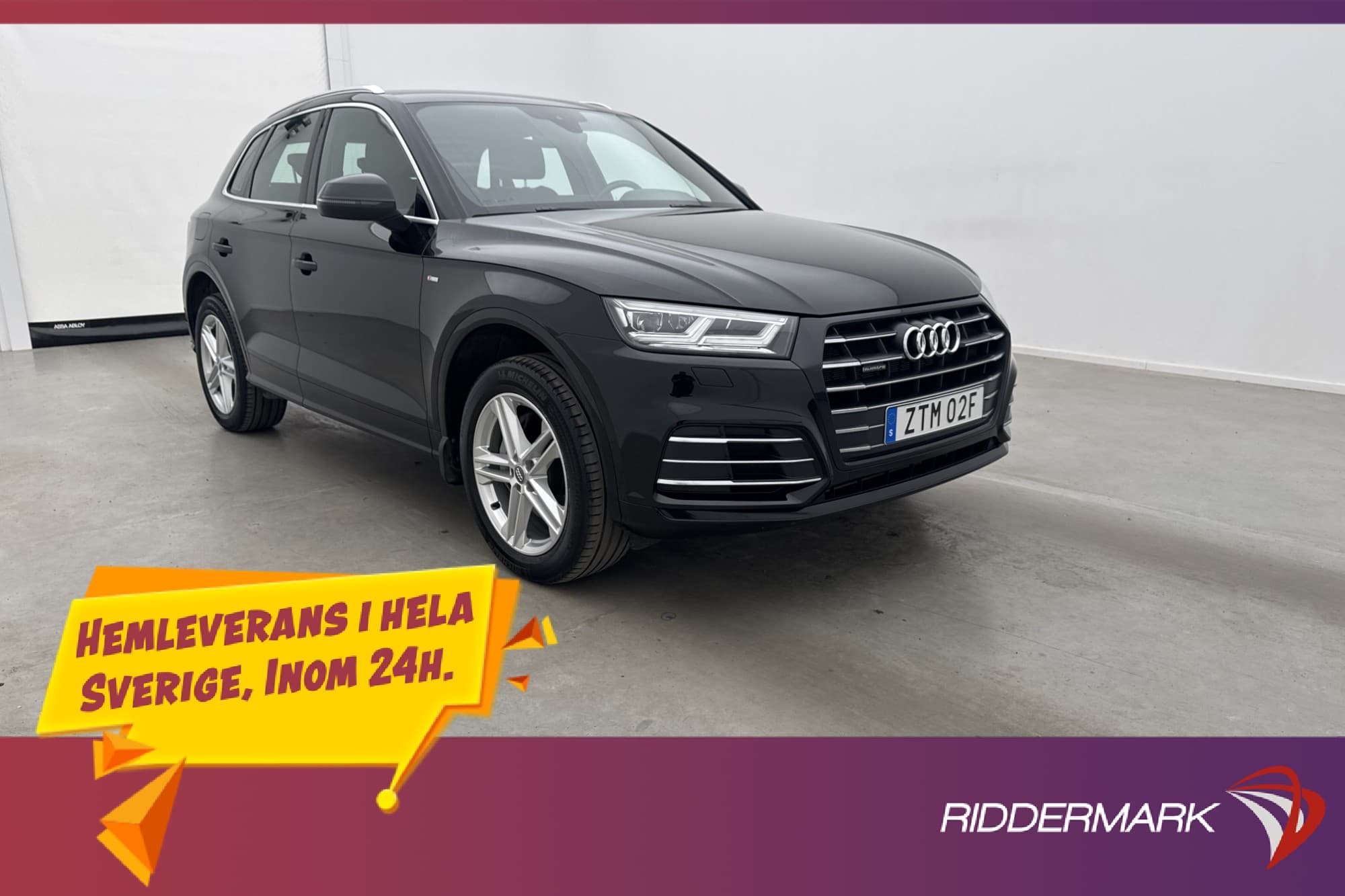 Audi Q5 55 TFSI e Quattro 367hk S-line MOMS Luftfjädring