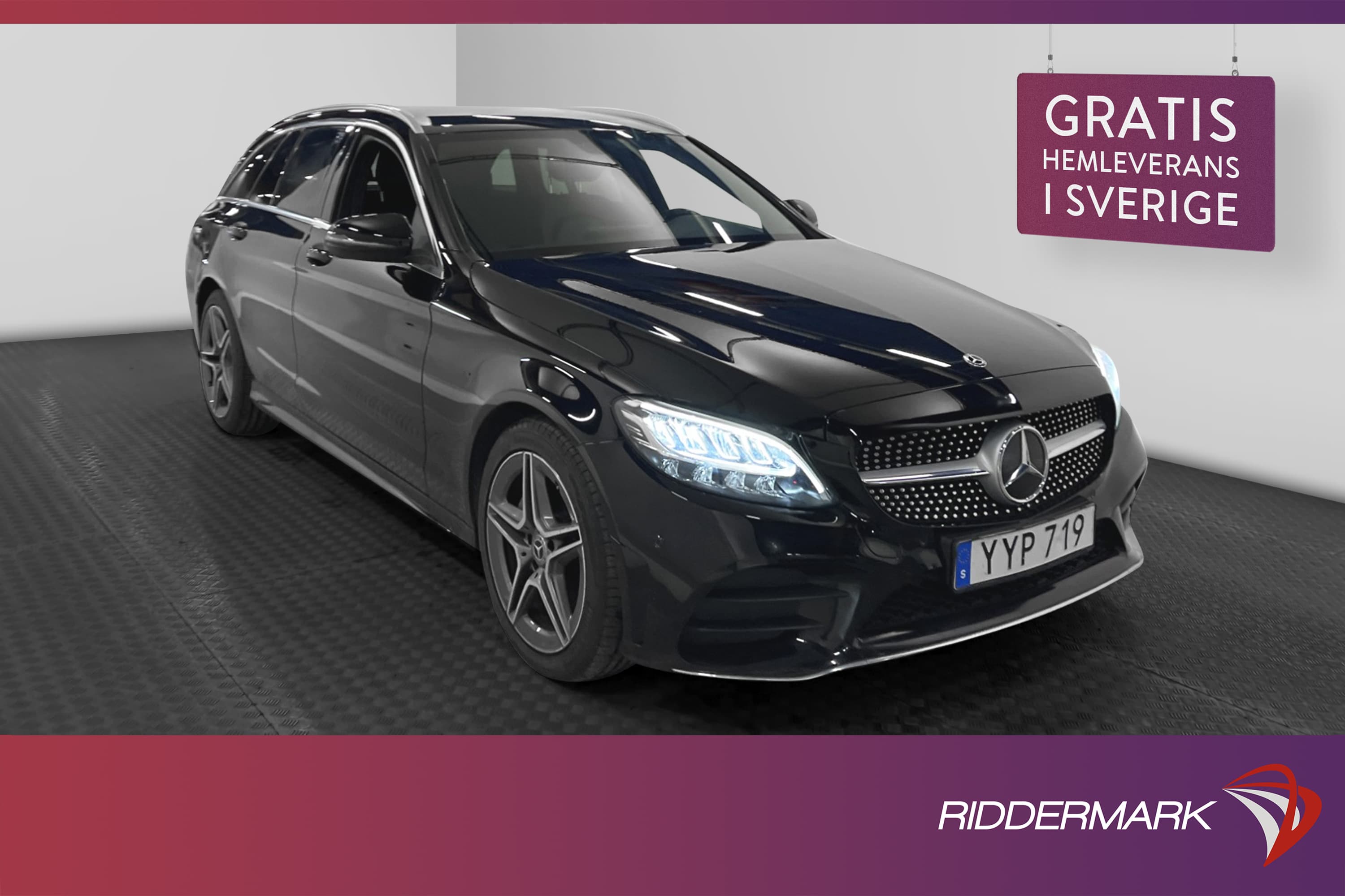 Mercedes-Benz C 200 T d AMG 160hk