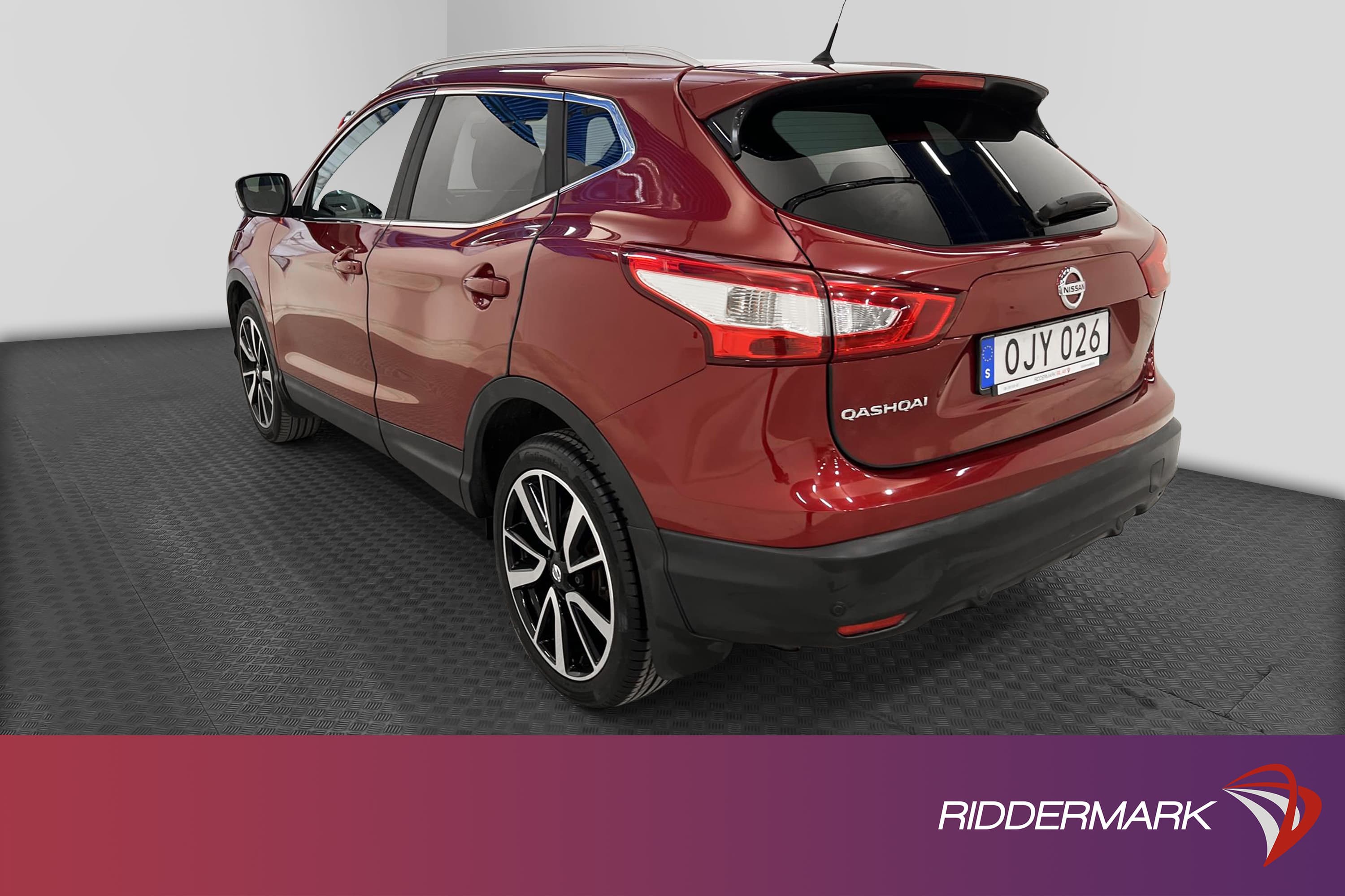 Nissan Qashqai 1.2 115hk 2 Brukare M&K-Värm Pano 360 Navi 
