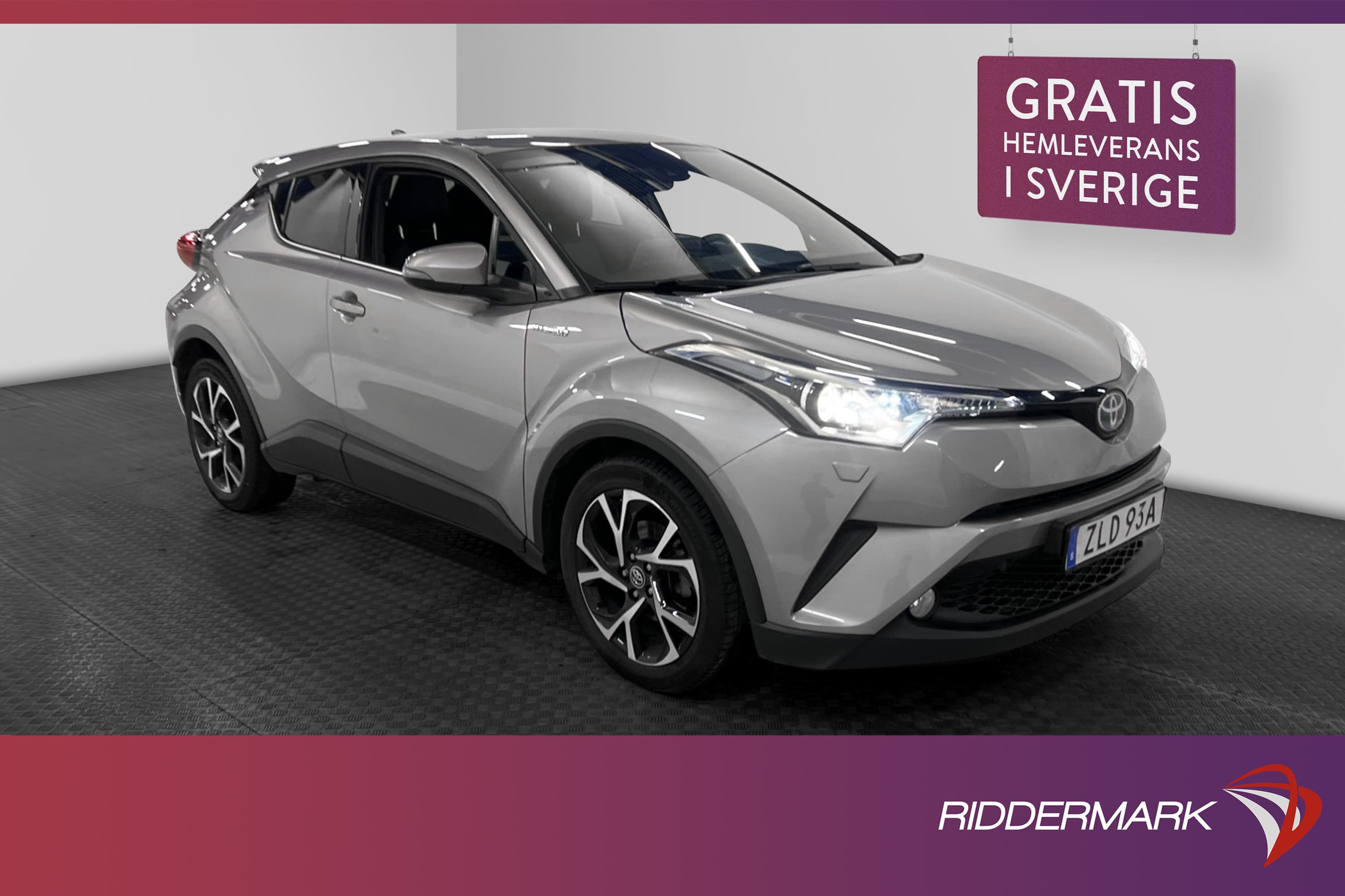 Toyota C-HR Hybrid CVT 122hk Executive Skinn JBL Backkamera