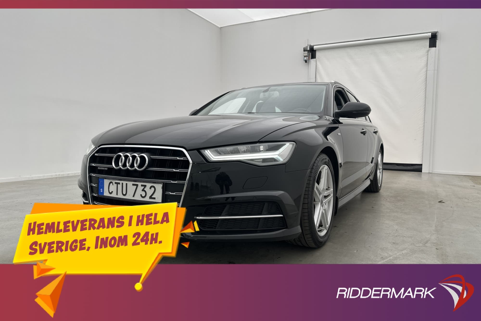 Audi A6 Avant 2.0 TDI Q 190hk S-Line D-Värmare 4-Zons Drag