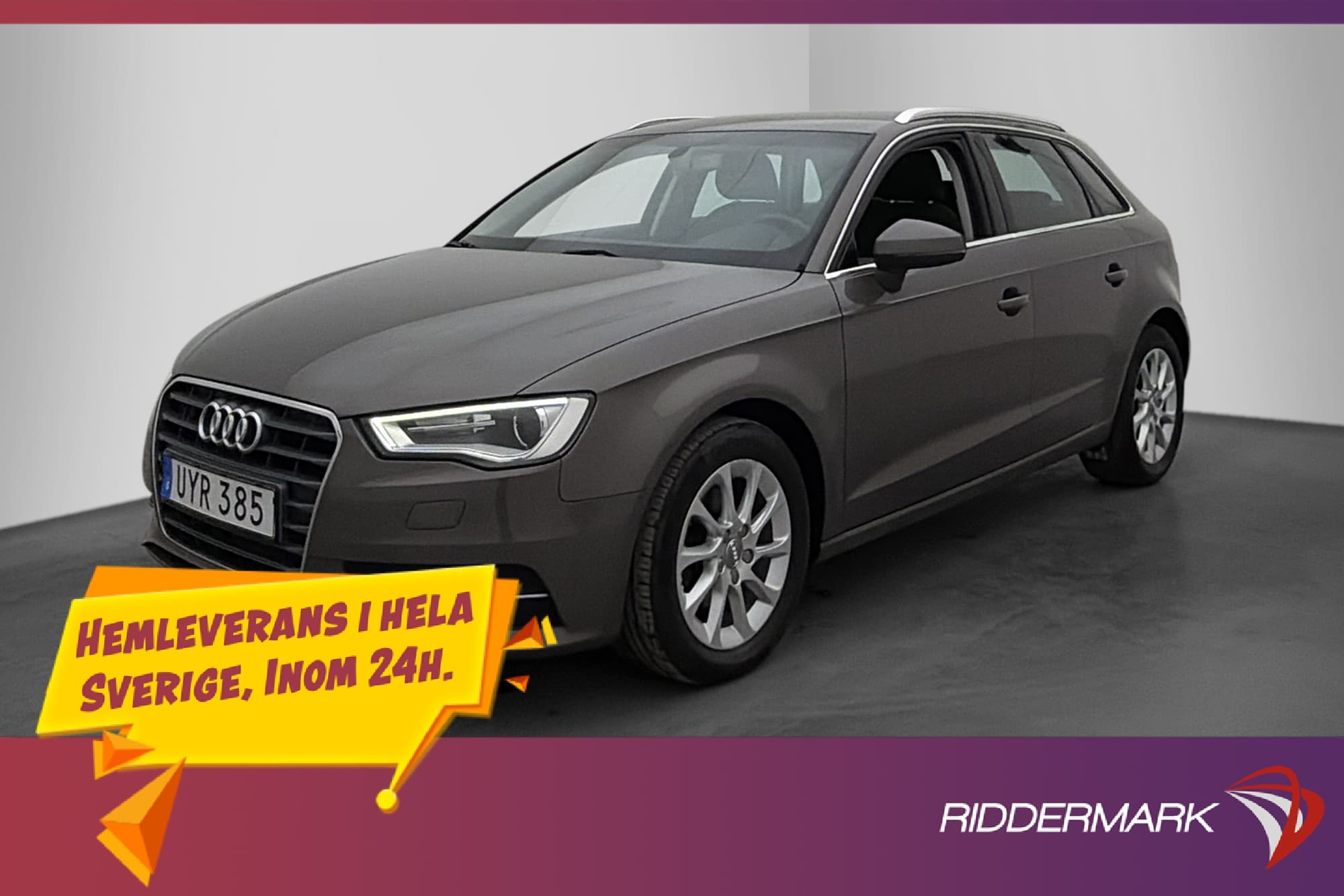 Audi A3 1.2 TFSI 110hk Attraction P-Sensorer Bluetooth