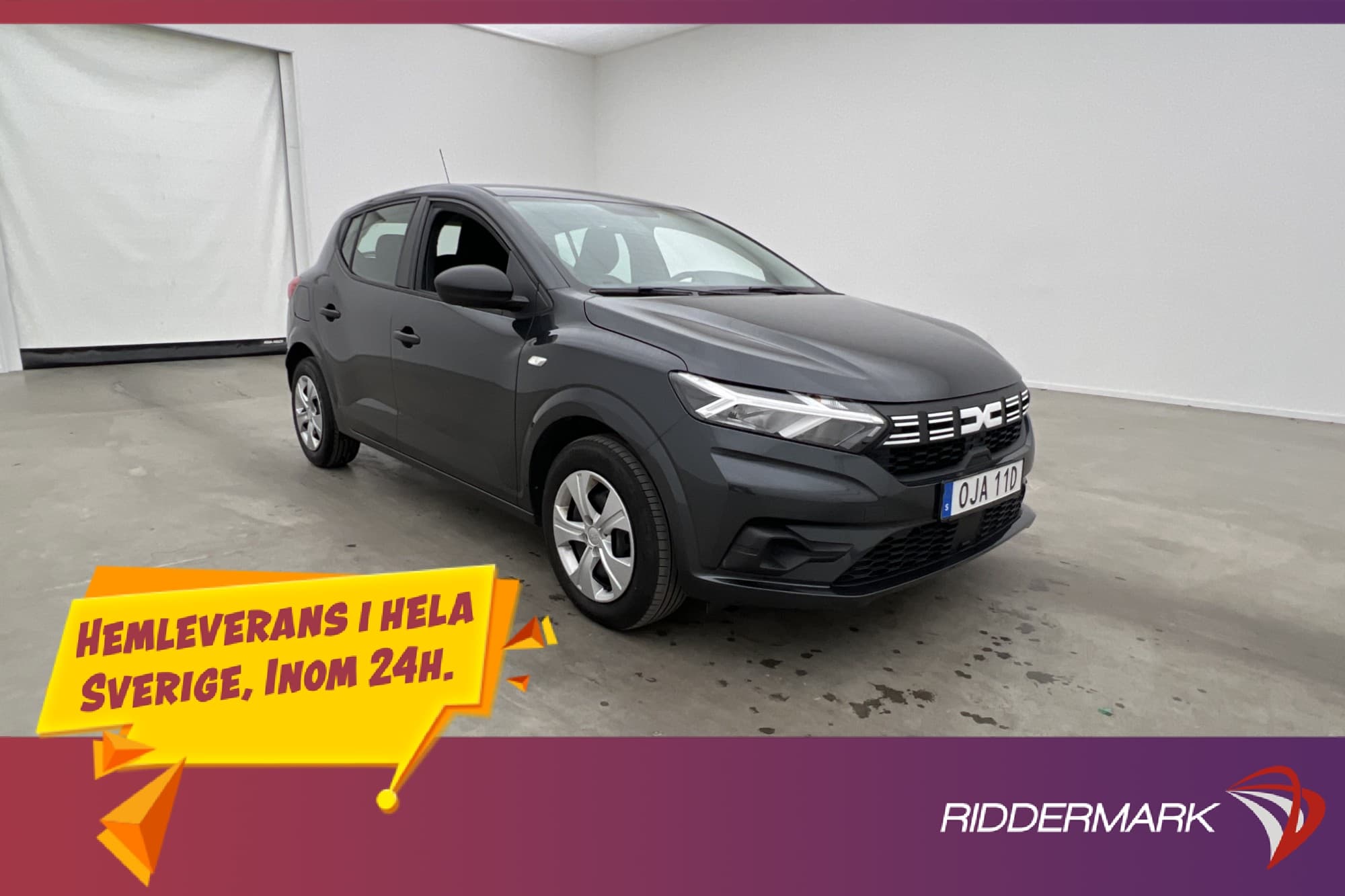 Dacia Sandero 1.0 TCe 91hk Dragkrok Farthållare Sensorer