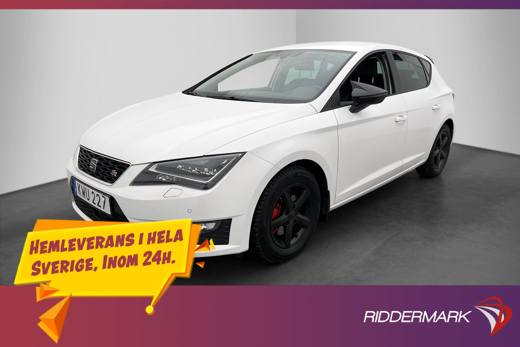 SEAT Leon 1.4 TSI 150hk FR Sensorar Adaptiv-Fart Halvskinn