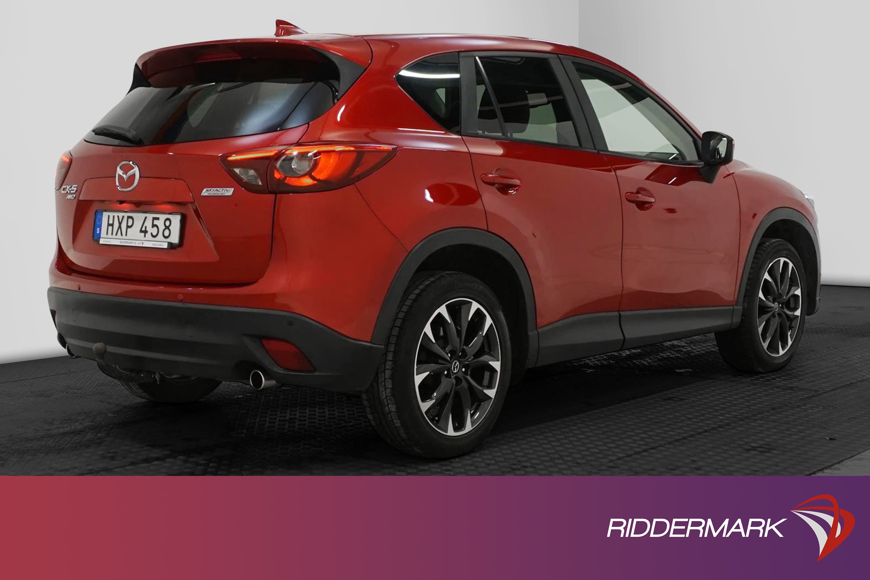 Mazda CX-5 2.2 AWD 175hk Optimum Värmare Kamera Skinn Drag