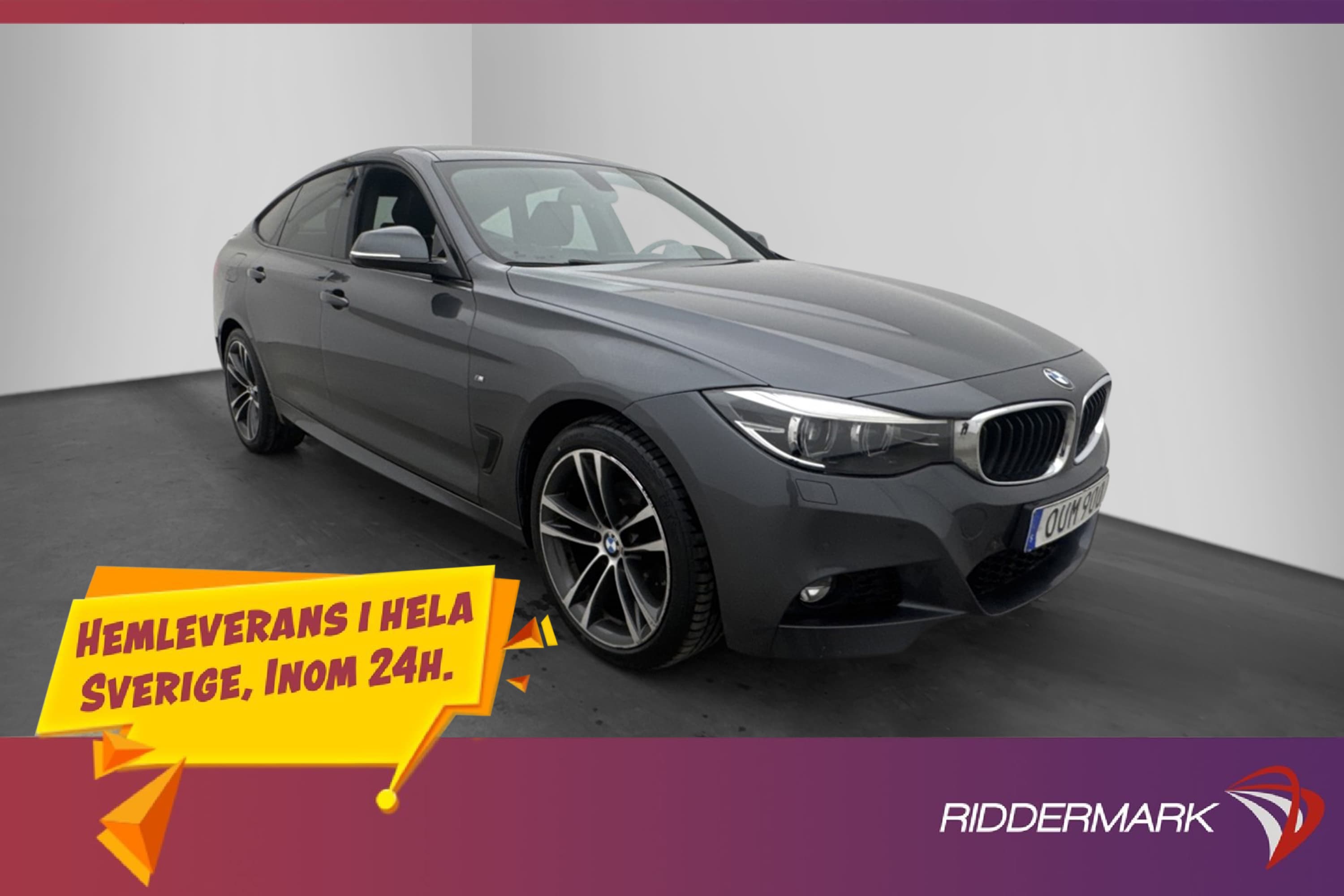 BMW 320d xDrive 190hk GT M Sport Läder Navi Drag Paddlar