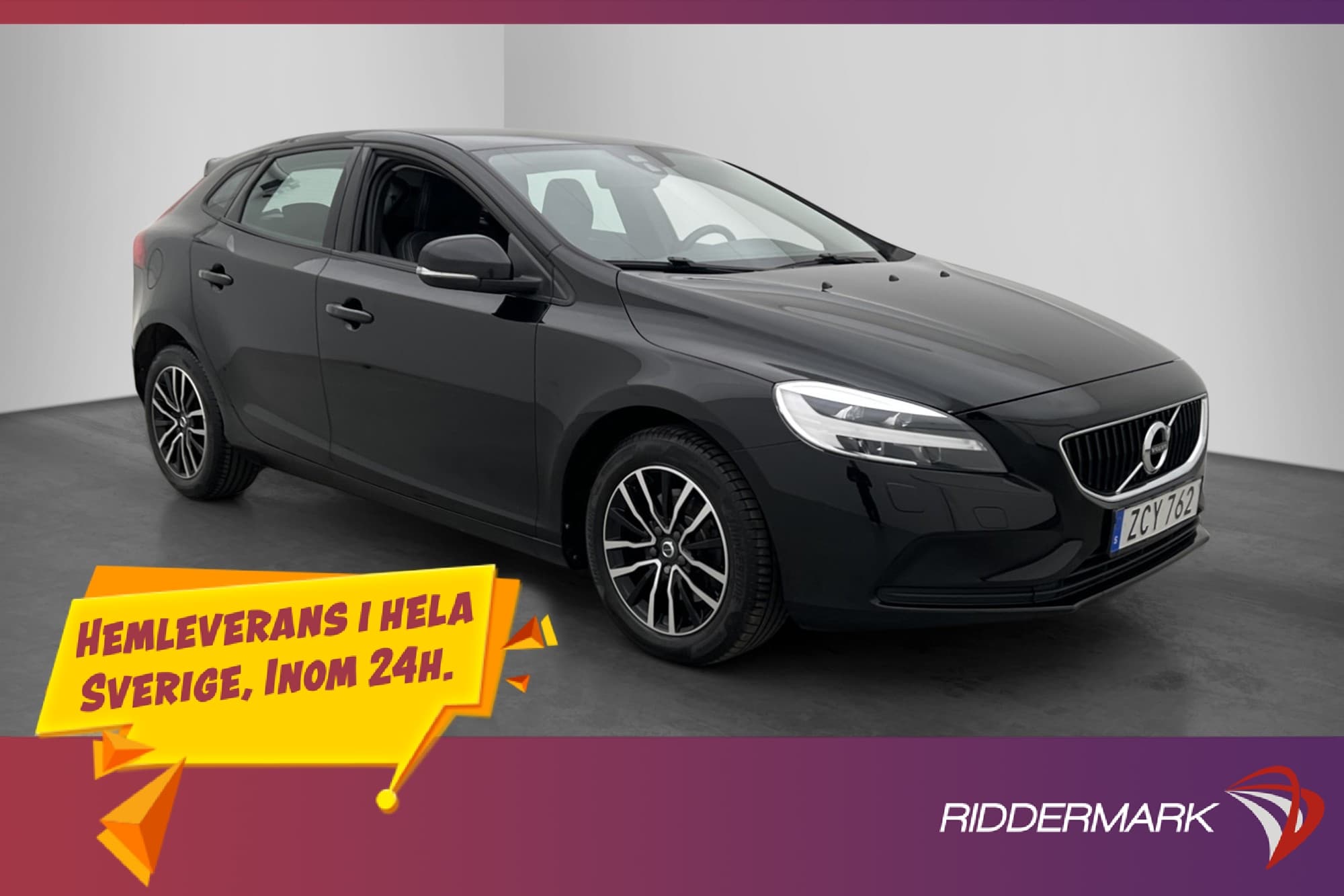 Volvo V40 D3 150hk Momentum Värmare Kamera VOC