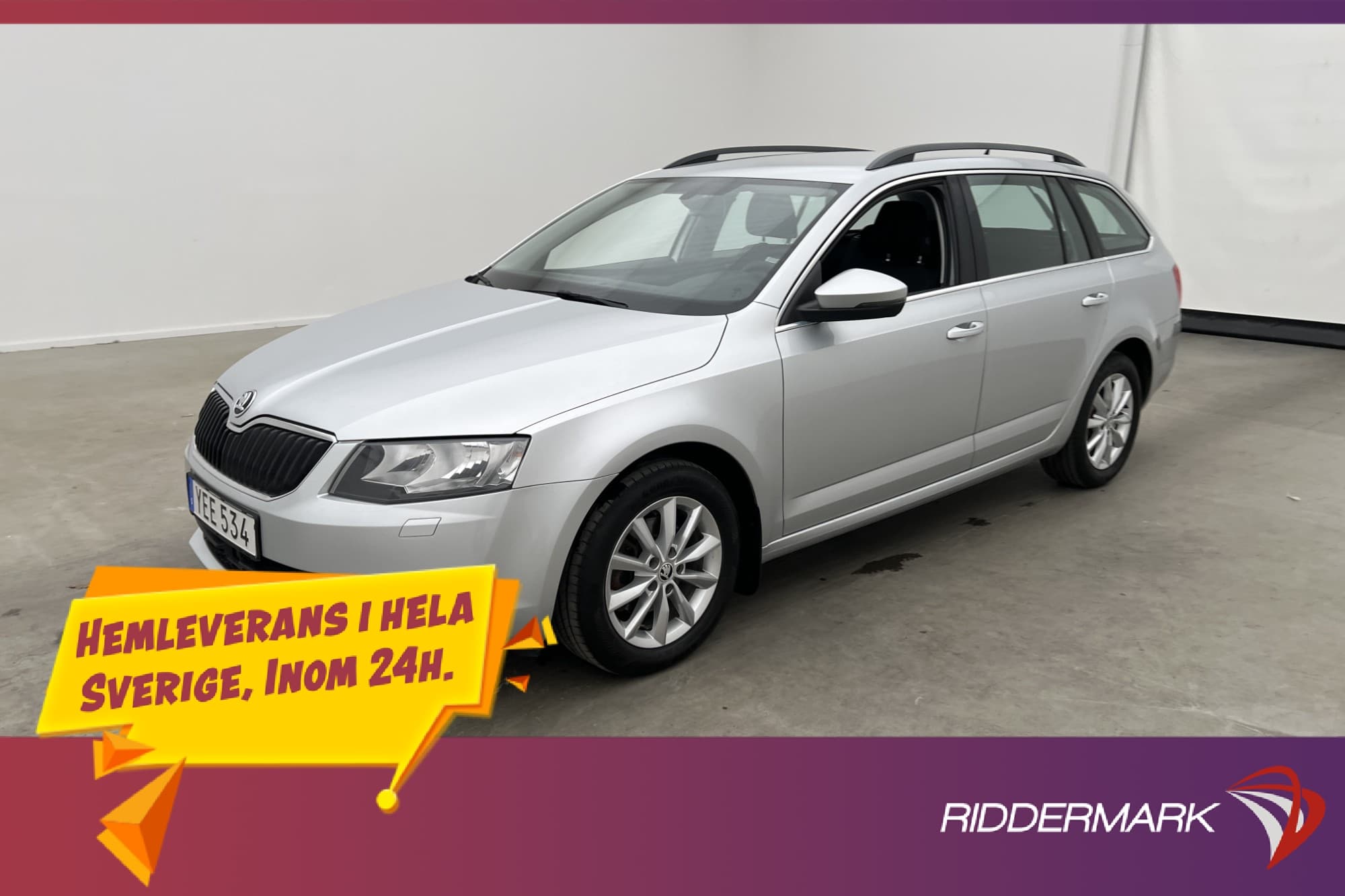 Škoda Octavia 1.6 TDI 4x4 110hk D-Värmare Sensorer CarPlay