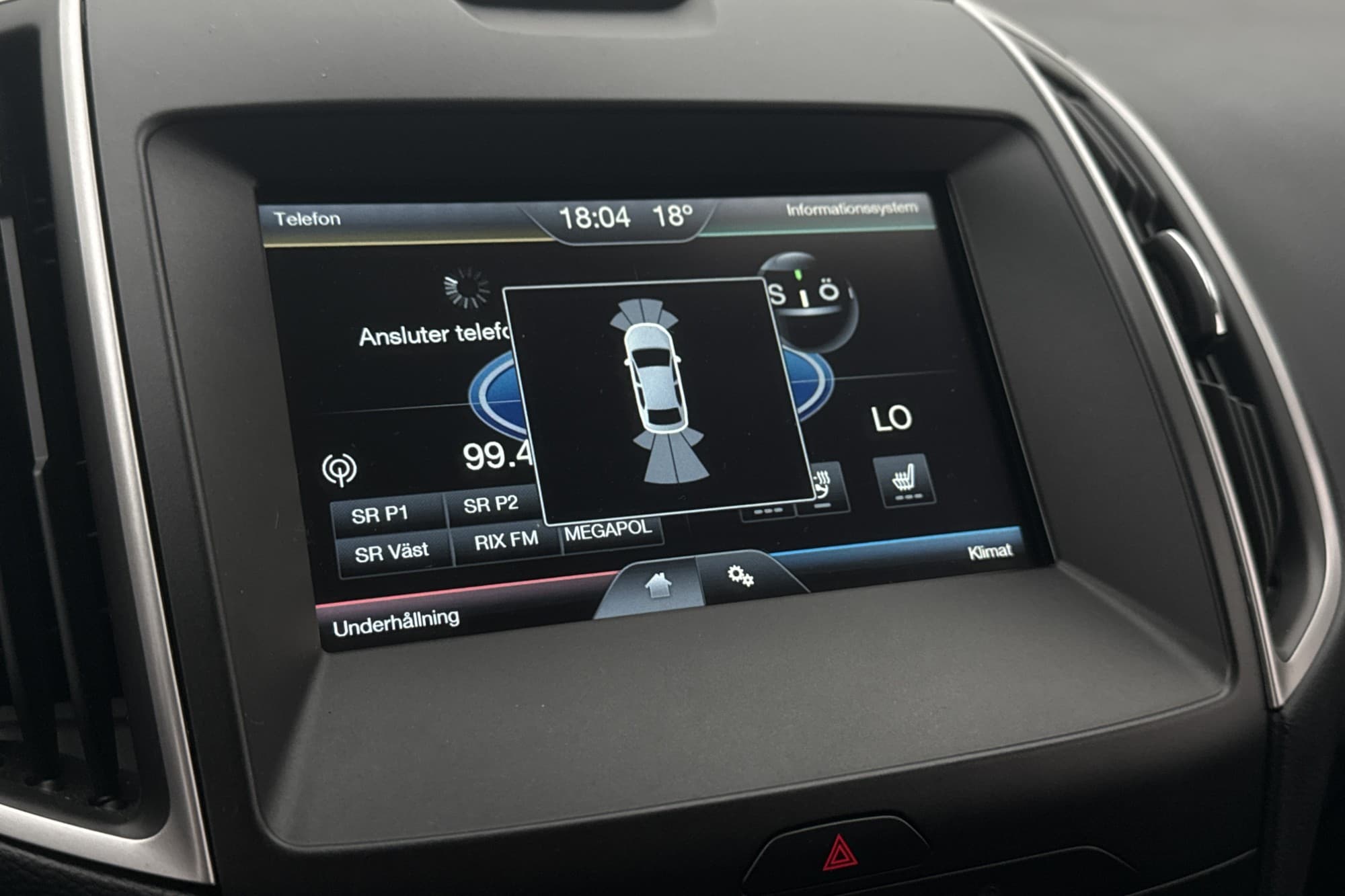 Ford Galaxy 2.0 TDCi 150hk Trend 7-Sits Sensorer Keyless