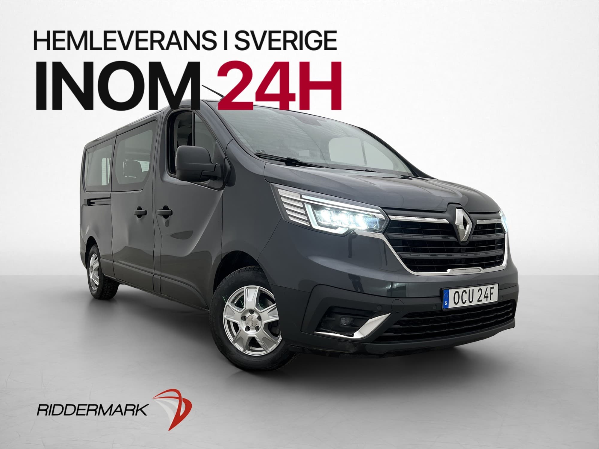 Renault trafic Grand Kombi 170hk Dragkrok Kamera 9-Sits MOMS