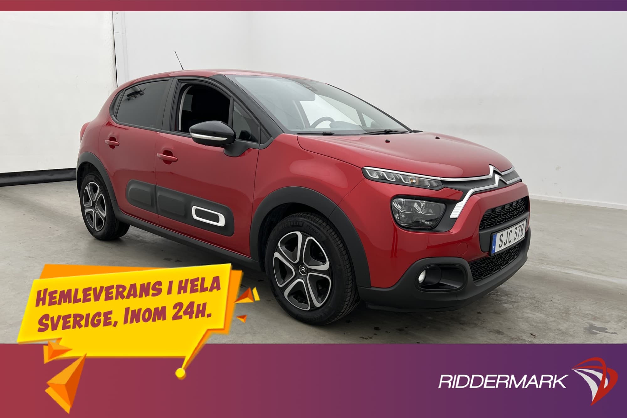 Citroën C3 1.2 PureTech 83hk  Carplay PDC Farthållare
