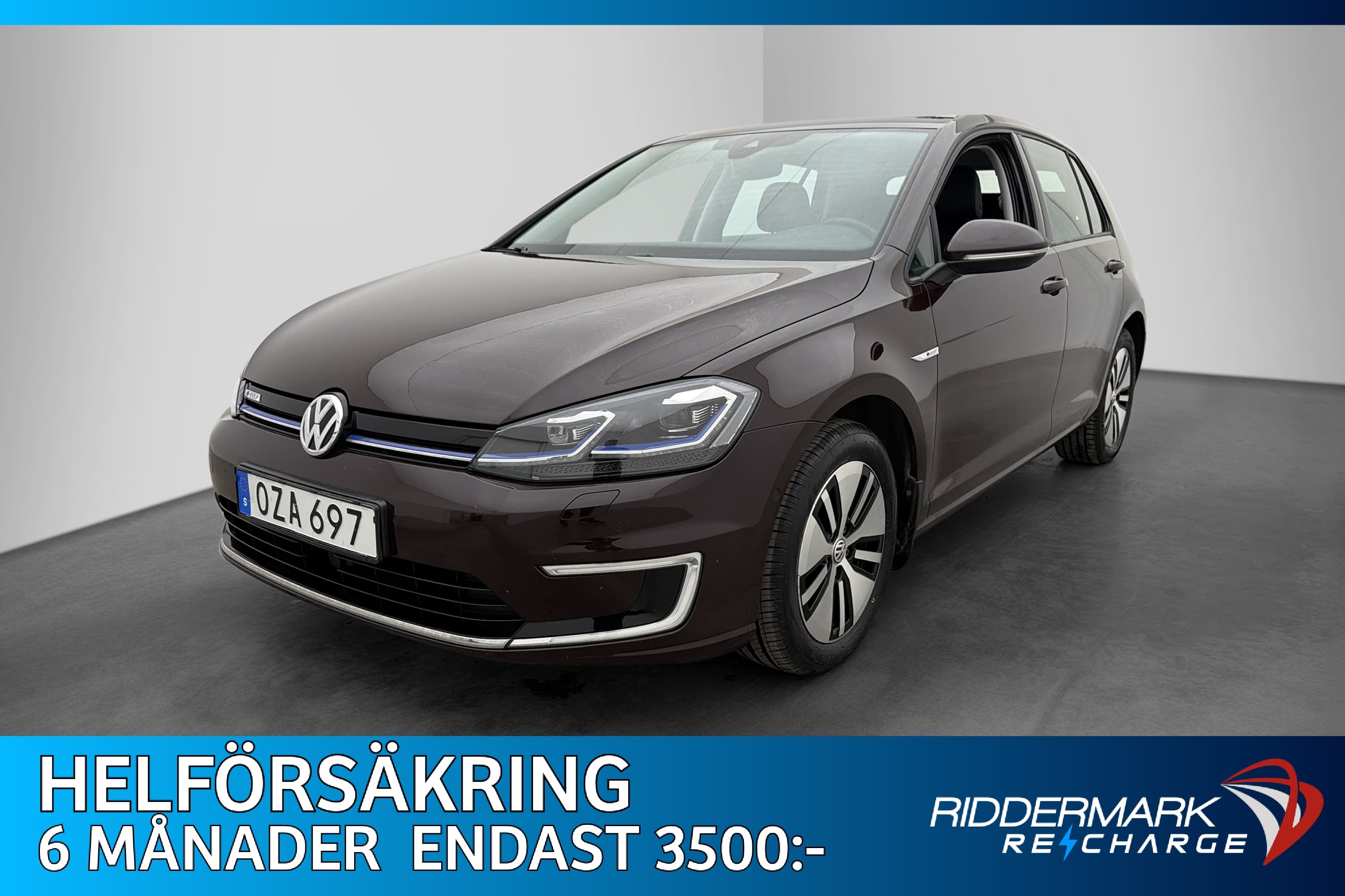 Volkswagen E-Golf 136hk Kamera Navi Skinnklädsel CarPlay