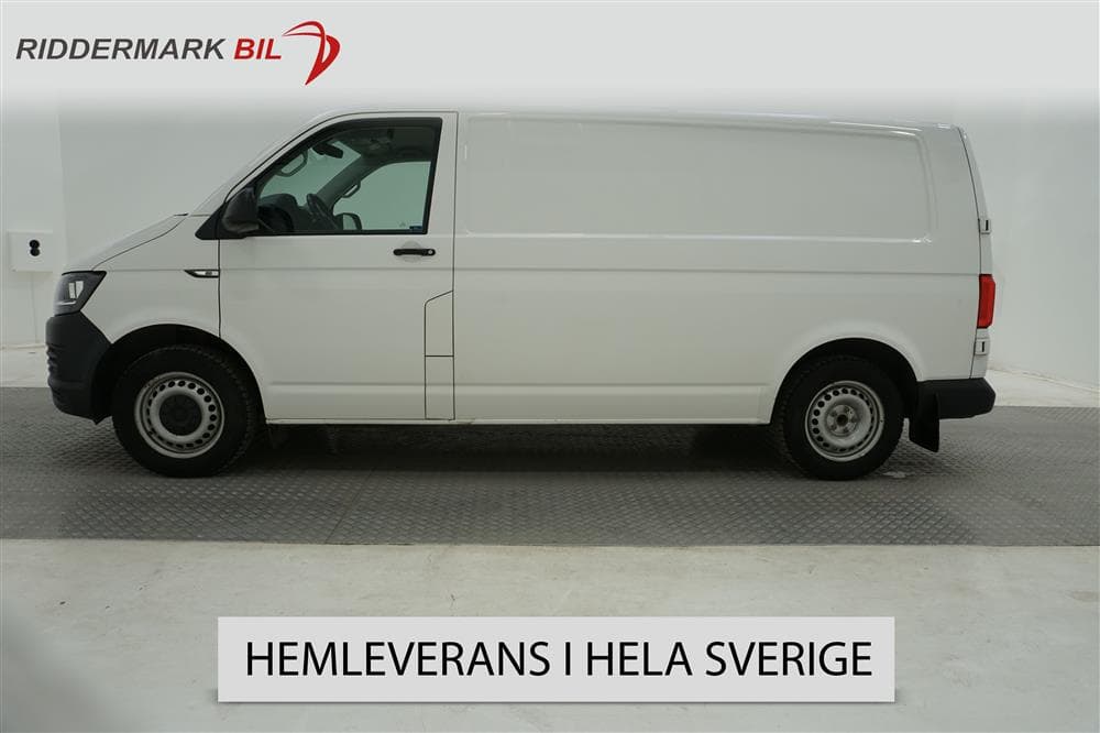 Volkswagen Transporter T6 2.0TDI 3sits Värmare L2 Drag Moms