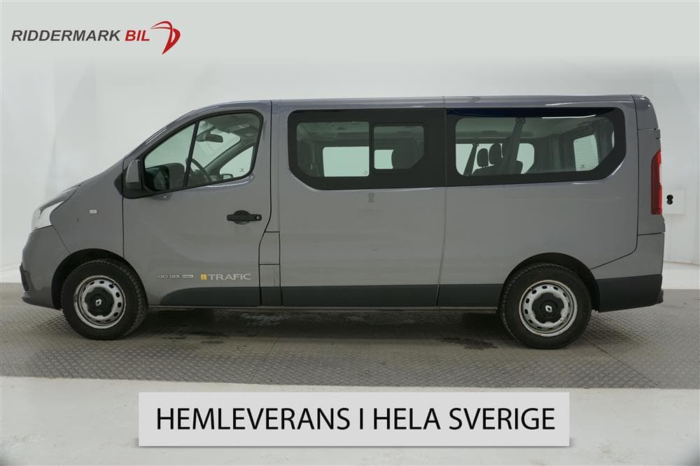 Renault Trafic Passenger 1.6dCi Eu6 9sits L2 125hk Värmare