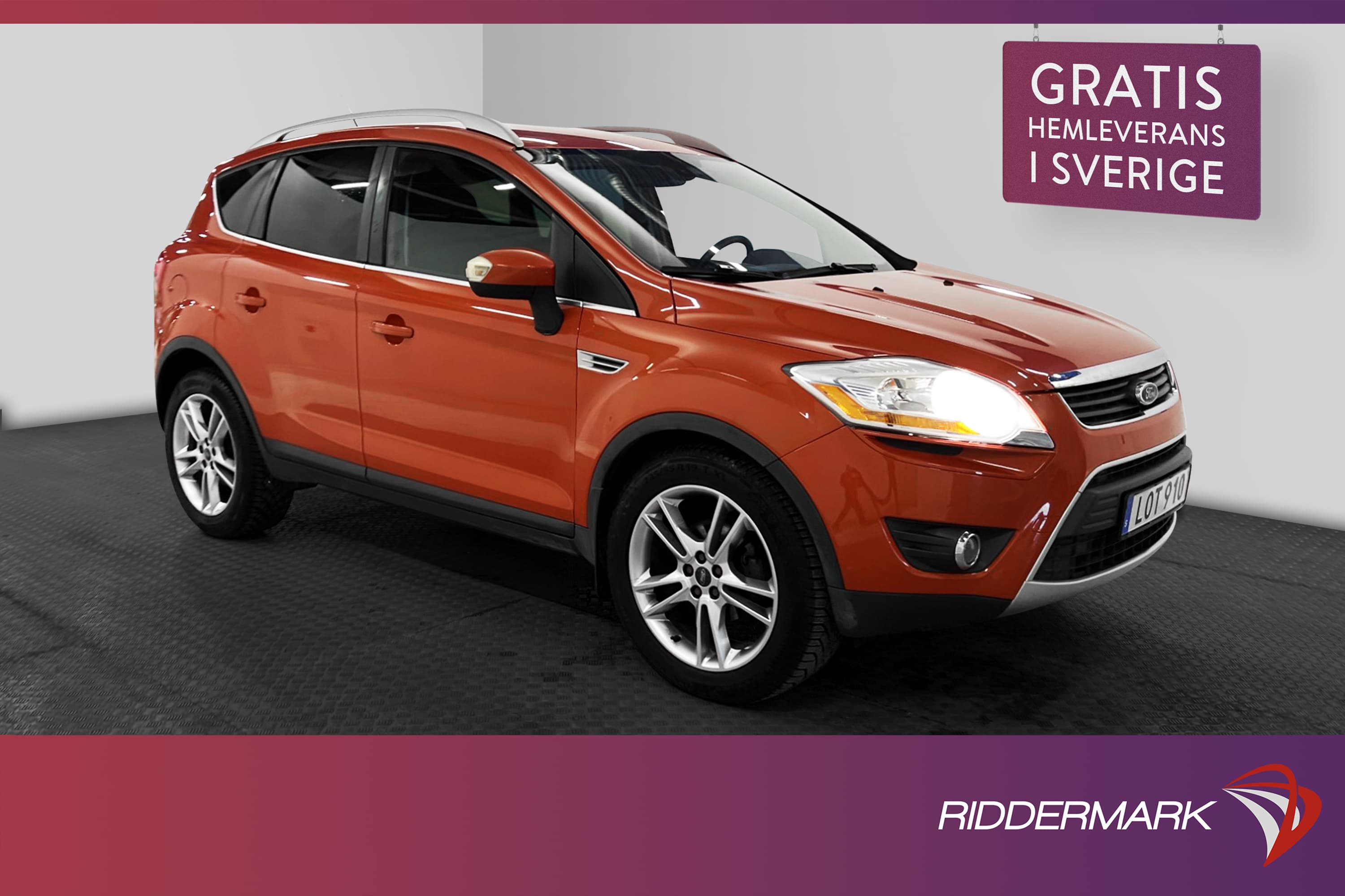 Ford Kuga 2.0 TDCi AWD 163hk Sensorer Halvskinn 0,58l/mil