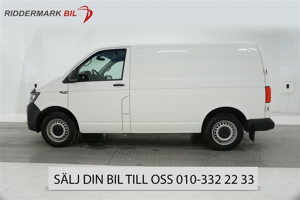 Volkswagen Transporter T6 2.0 TDI 3-sits Värmare Drag Moms