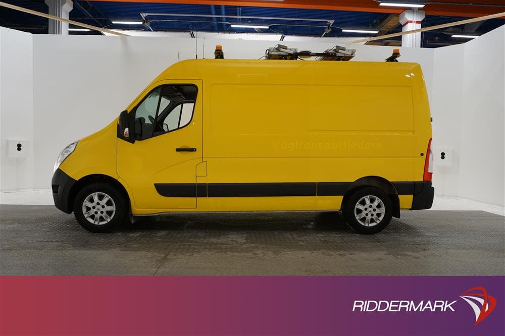 Renault Master 2.3 L2H2 Vägtransport Utrustad Värmare Moms