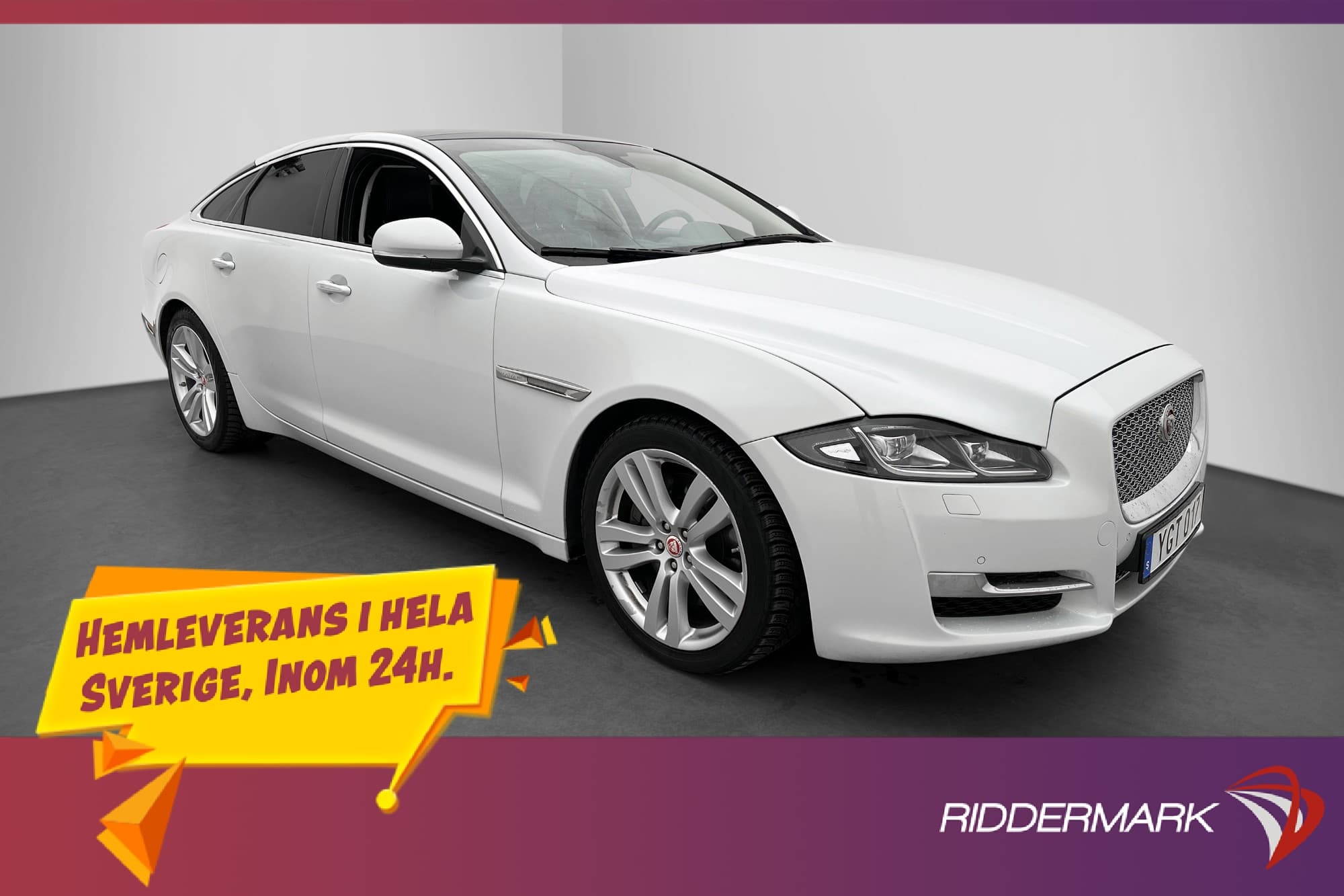 Jaguar XJ 3.0 V6 300hk Taklucka Meridian Skinn