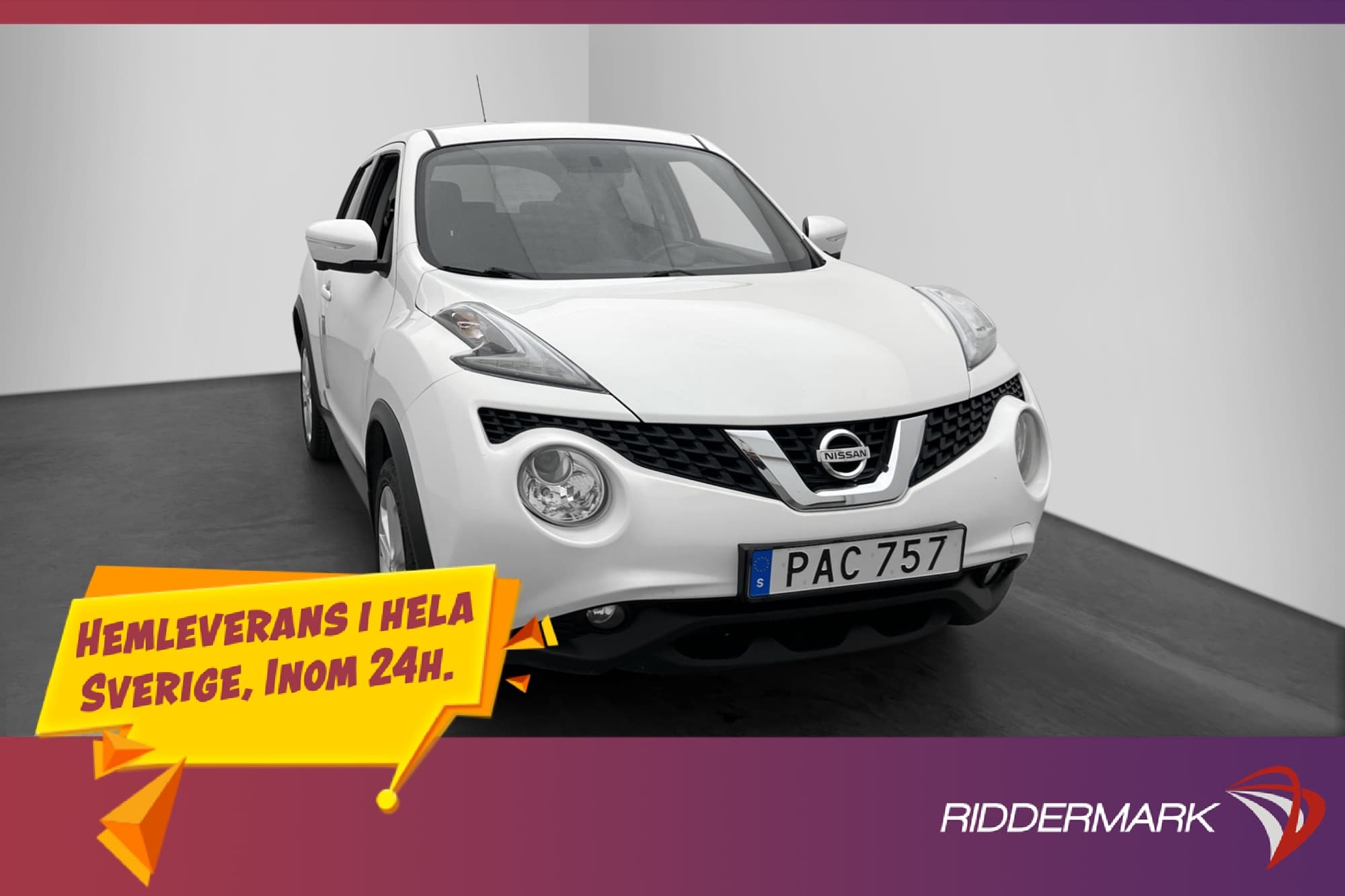 Nissan Juke 1.2 115hk Acenta 360° Kamera Navi Farthållare
