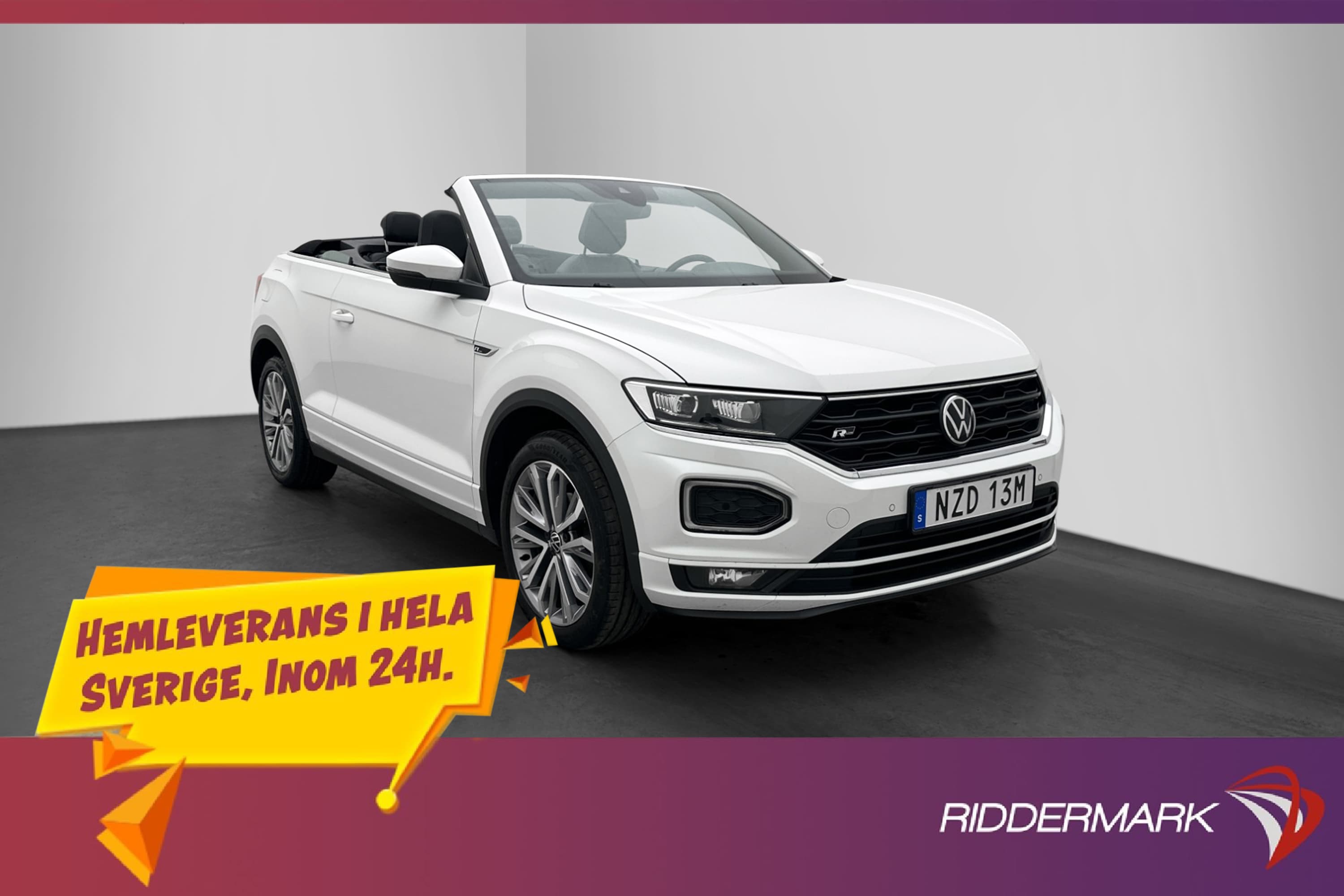 Volkswagen T-Roc Cab 1.5 TSI 150hk R Line Cockpit Dragkrok