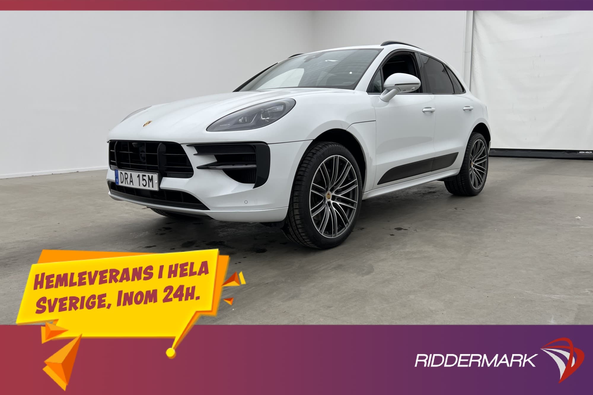 Porsche Macan S 354hk Sport Design Pano Chrono BOSE 18-vägs