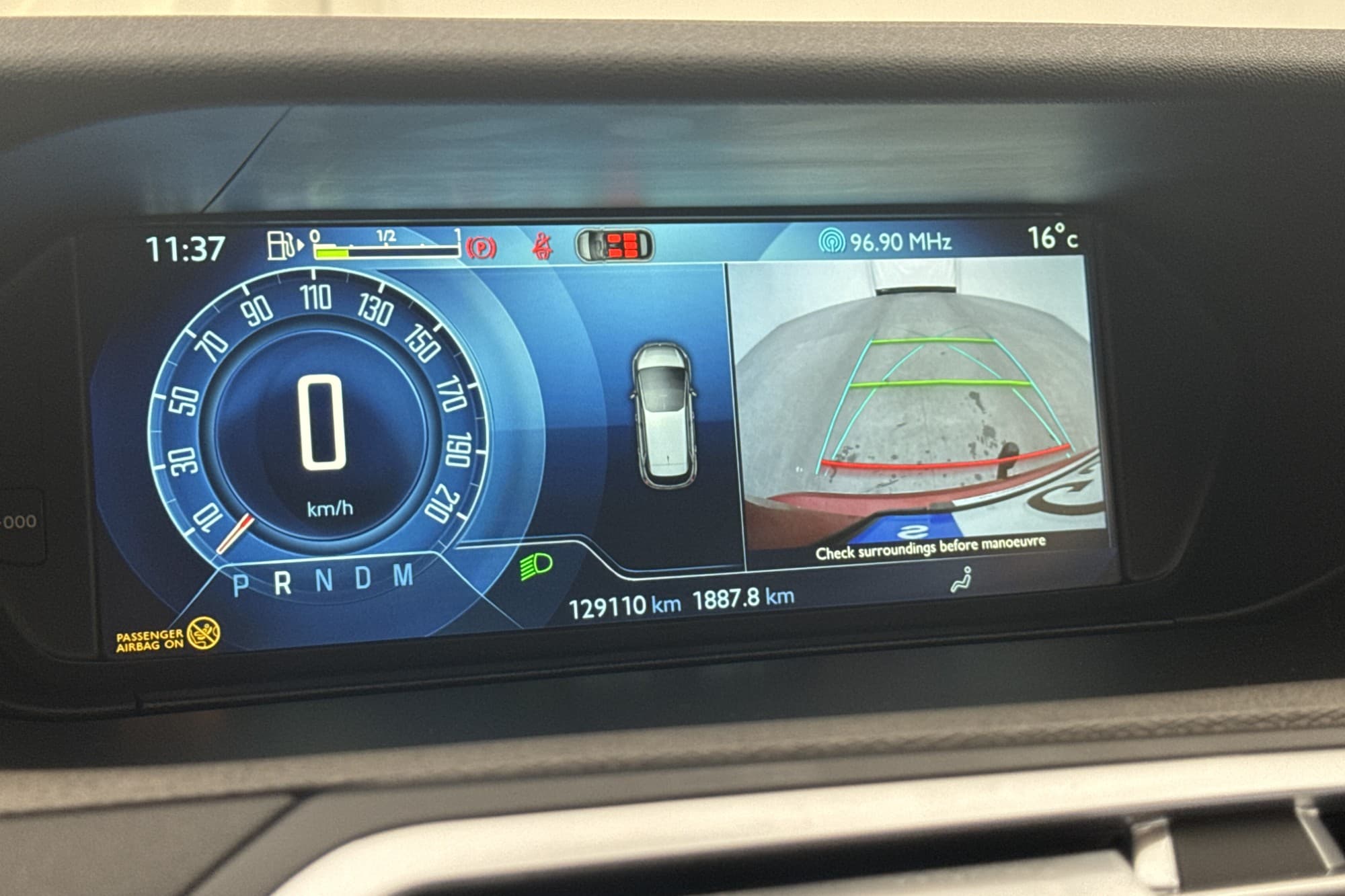 Citroën C4 Picasso 120hk Pano Kamera Navi Farthållare Drag 