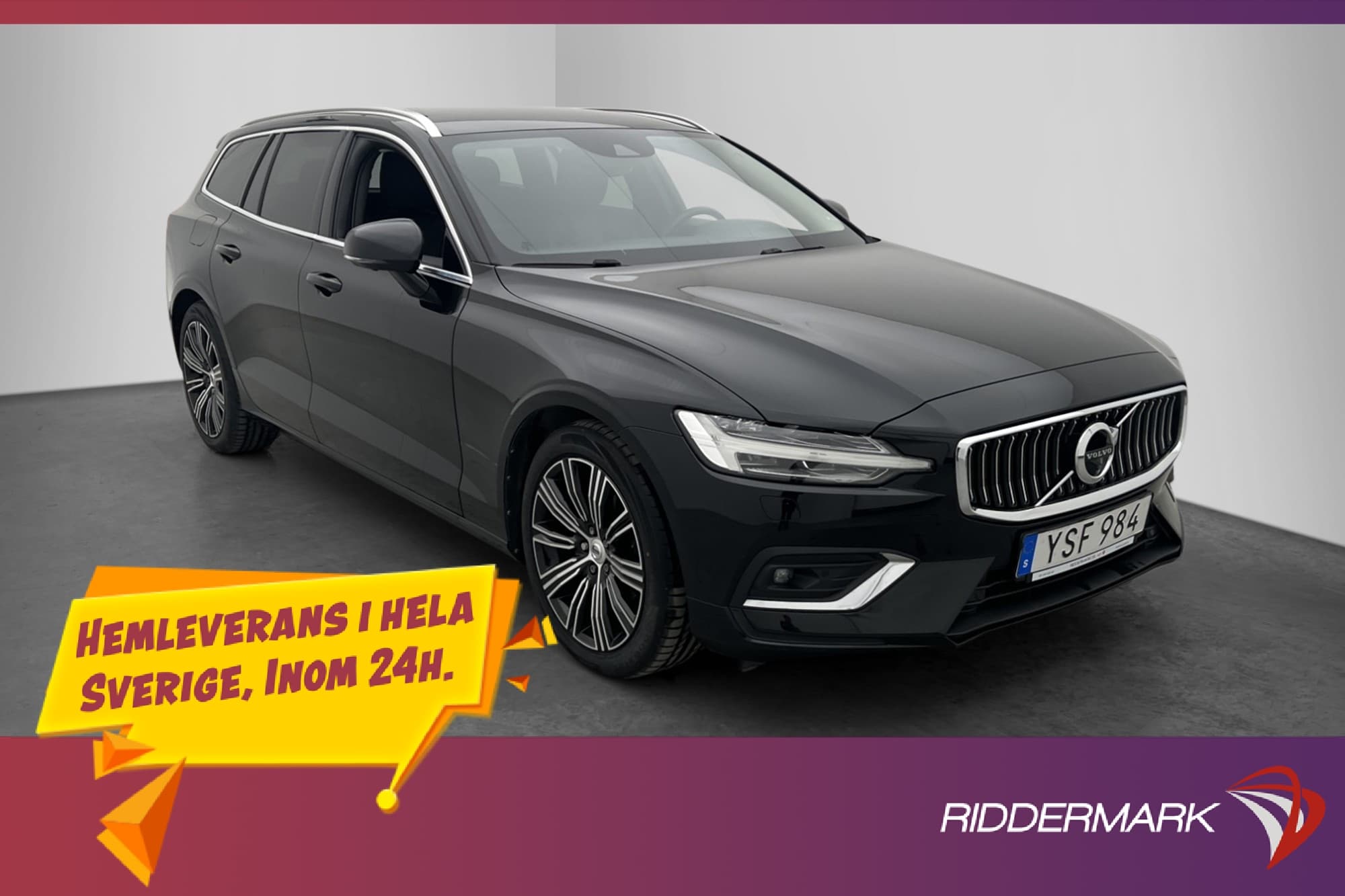 Volvo V60 D4 Inscription Värmare Skinn VOC 360° Rattvärme