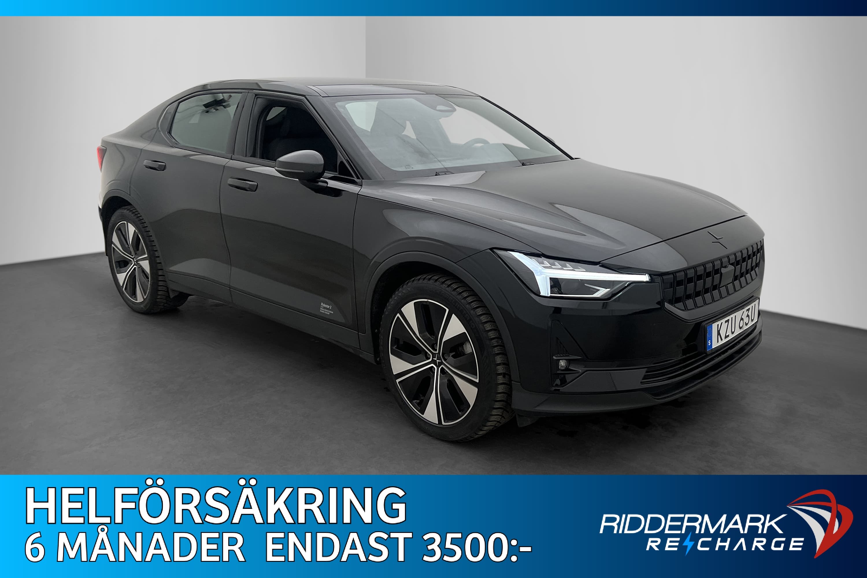 Polestar 2 Long Range Dual Motor AWD Plus Pano H/K 360° Drag