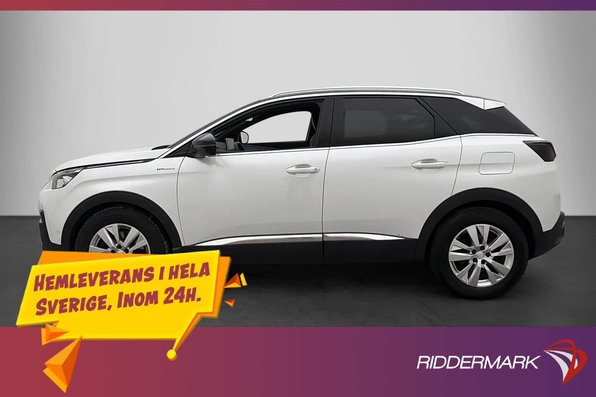 Peugeot 3008 GT HYBRID4 Värmare Kamera Dragkrok CarPlay