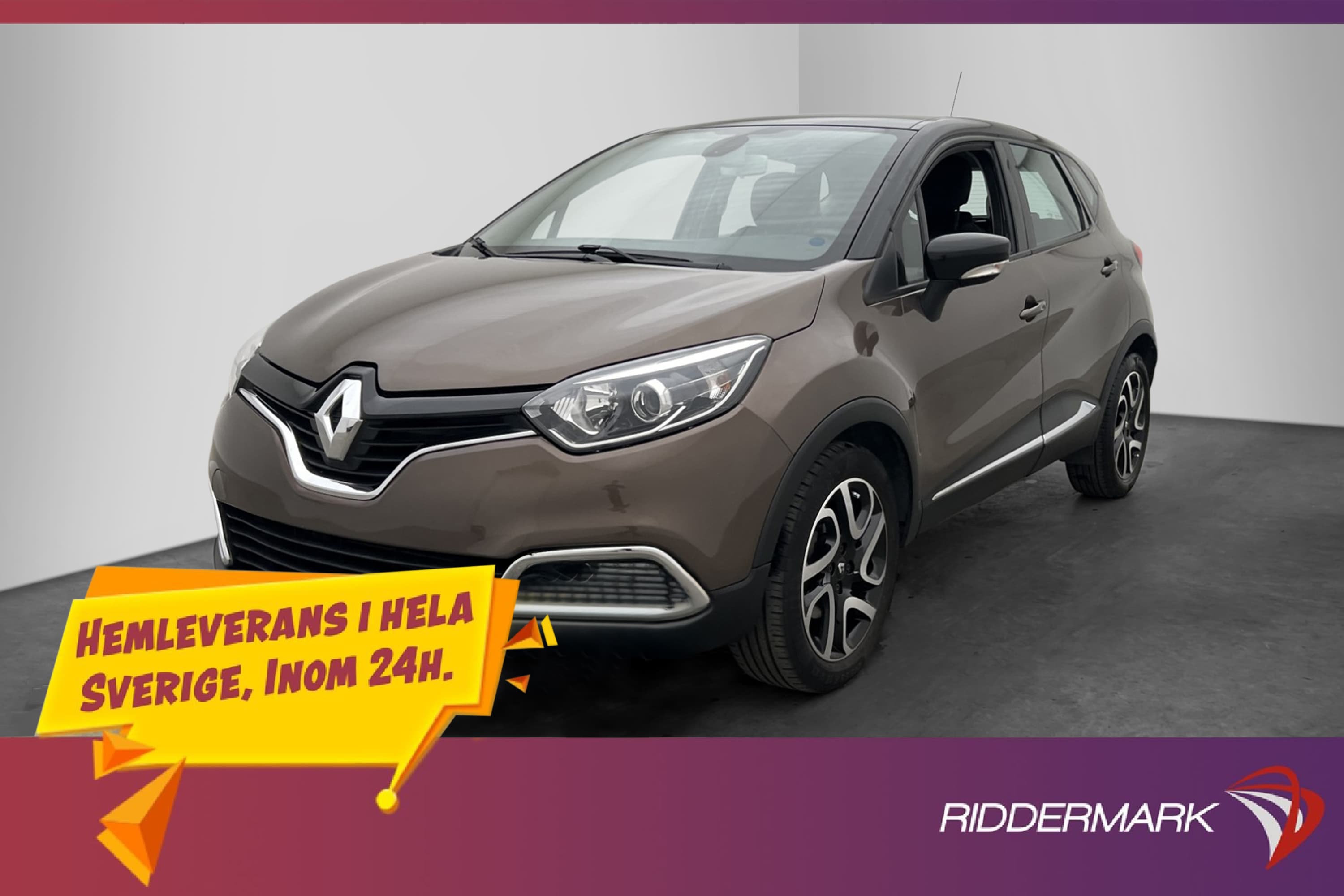 Renault Captur 1.2 TCe 120hk Keyless Sensorer Farthållare AC