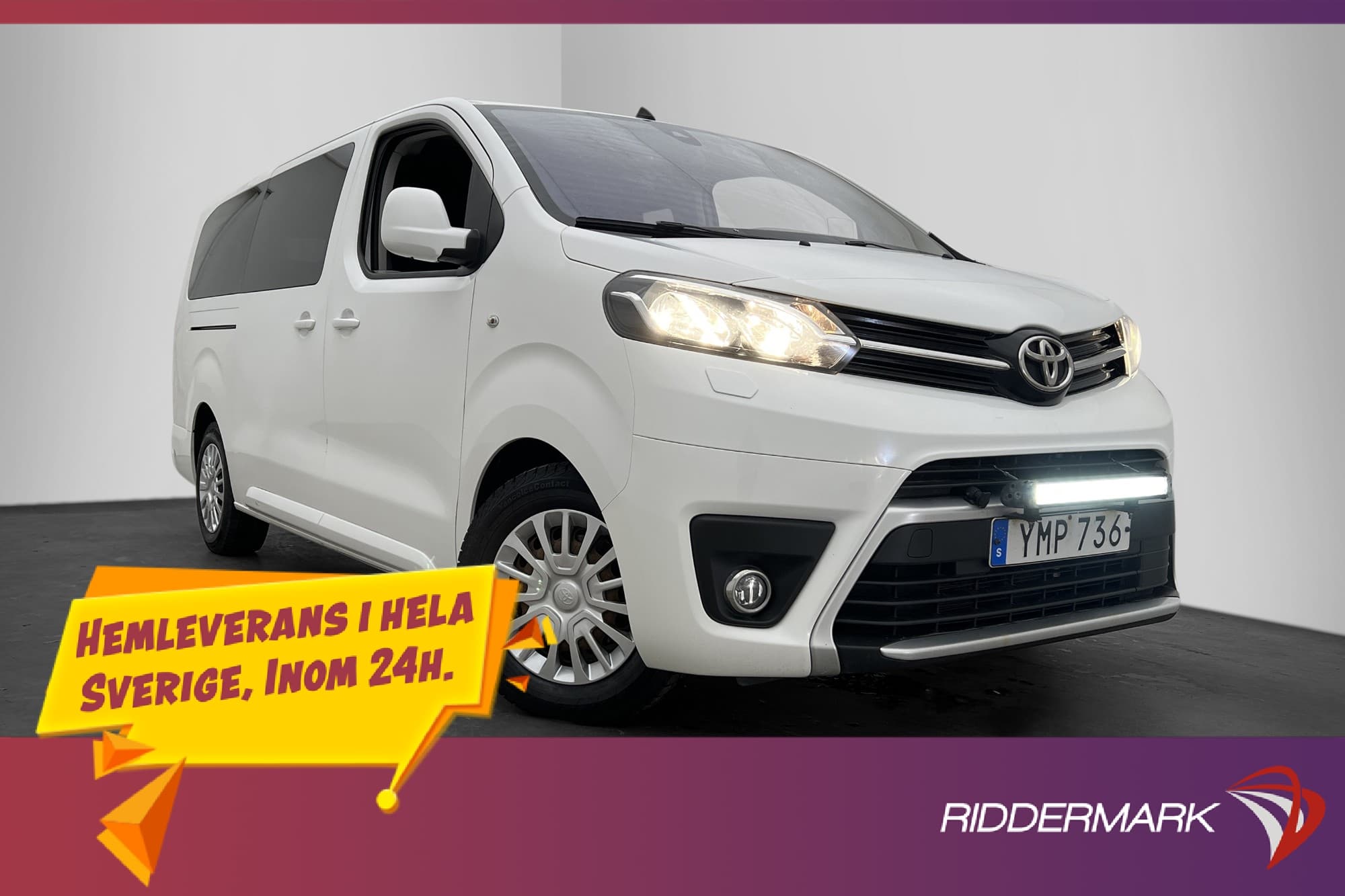 Toyota Proace Verso ExtraLång 1.6 Värmare PDC HUD 9-Sits