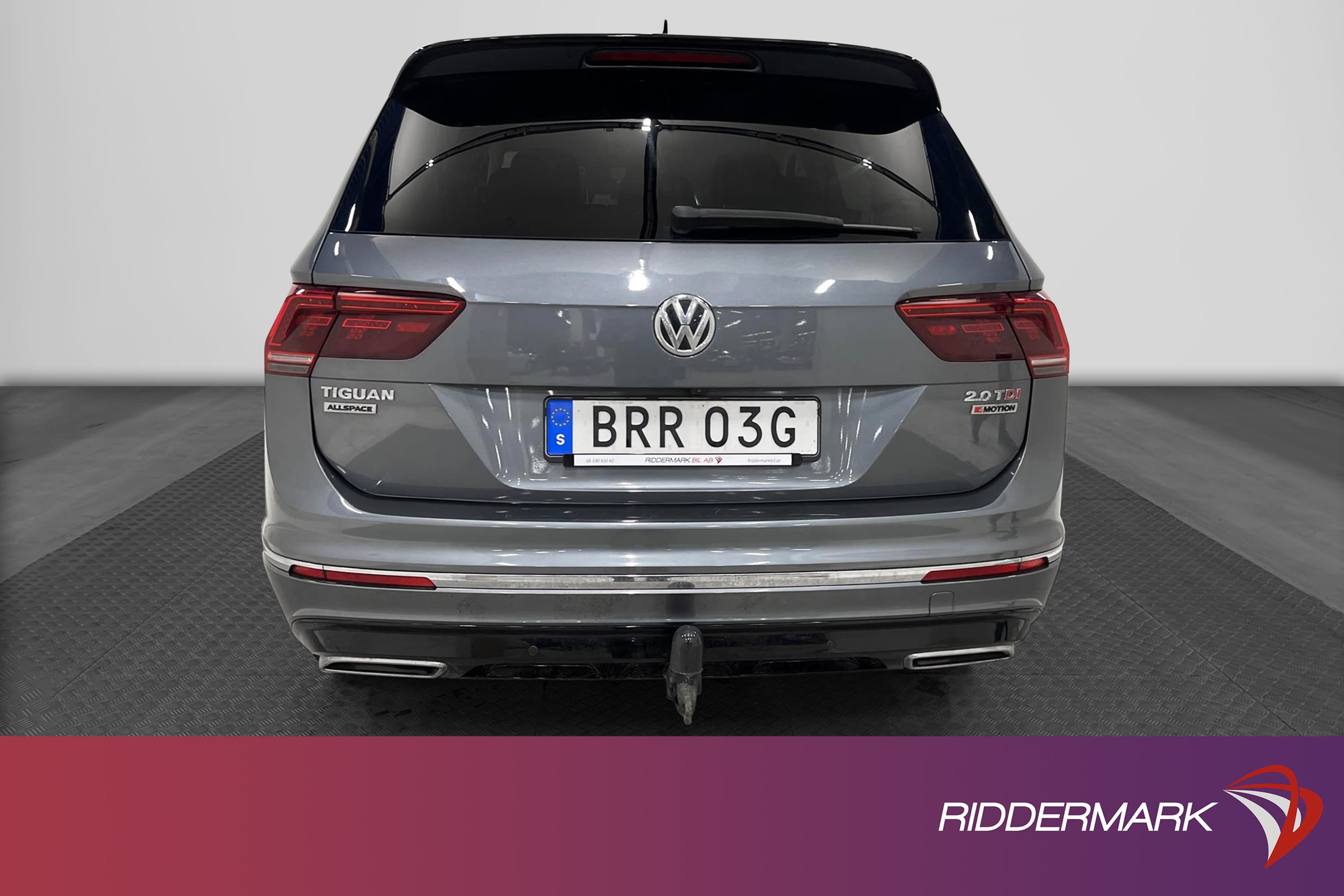 Volkswagen Tiguan Allspace 4M R-Line 7-Sits Cockpit D-Värm